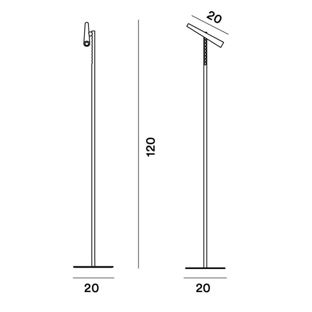 Foscarini Stehleuchte Magneto von Foscarini