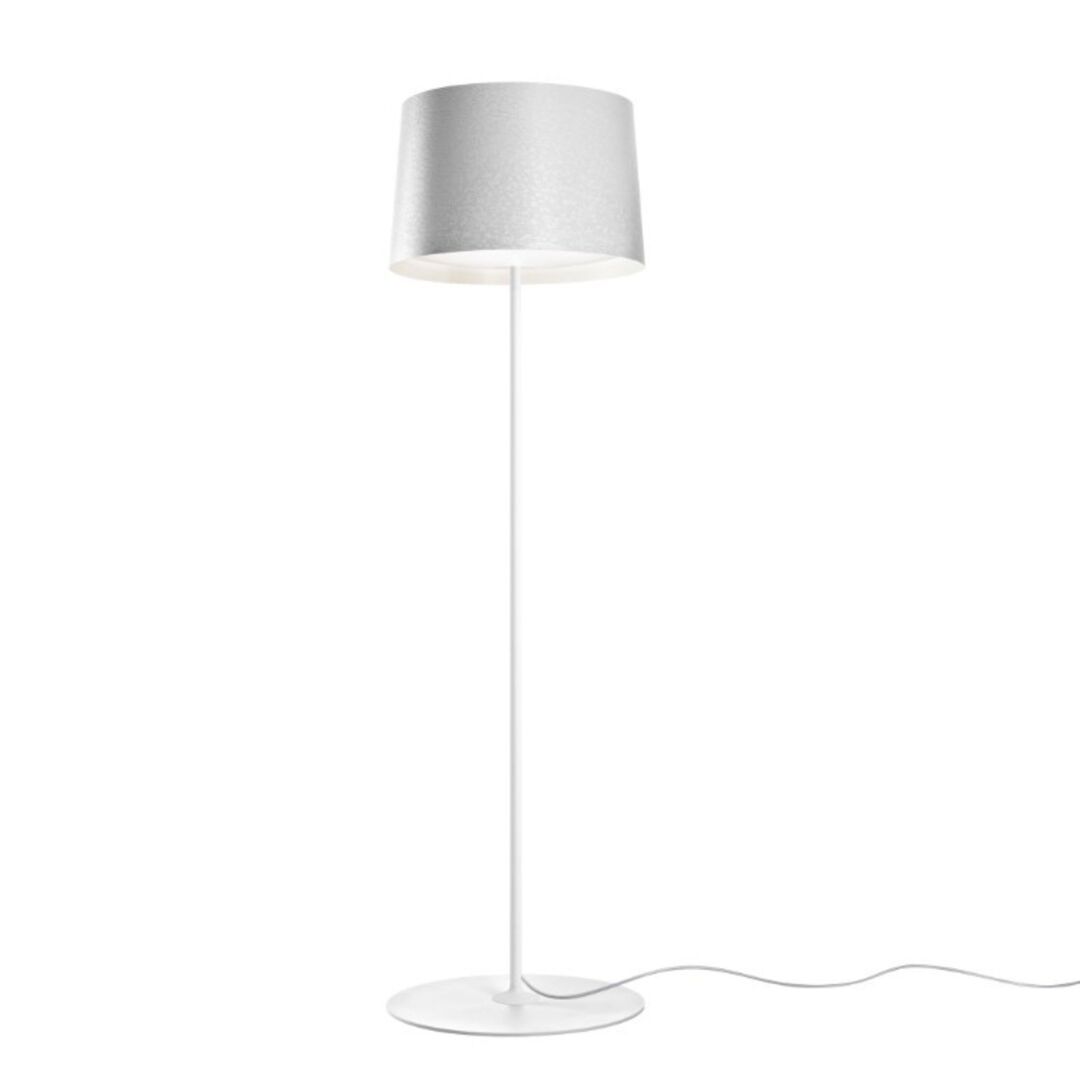 Foscarini Stehleuchte Twiggy Lettura Dimmer von Foscarini Weiss