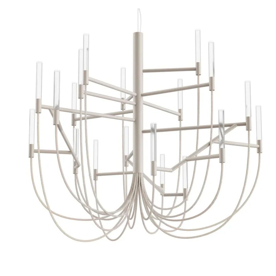 Foscarini Pendelleuchte Allumette von Foscarini Warmes Weiss,  L / h. 10 m - Kabel