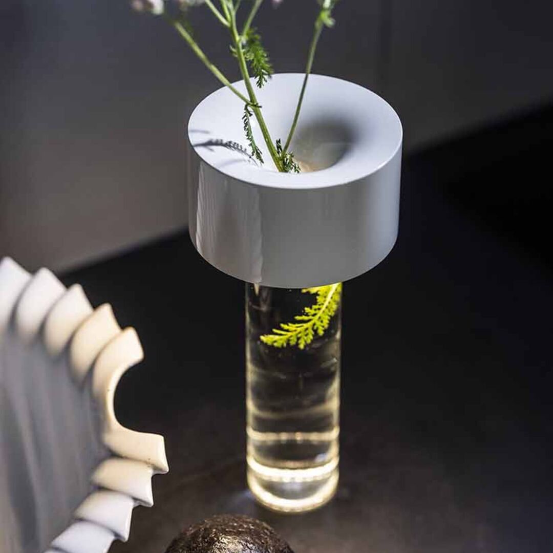Foscarini Tischleuchte Fleur von Foscarini Weiss-1