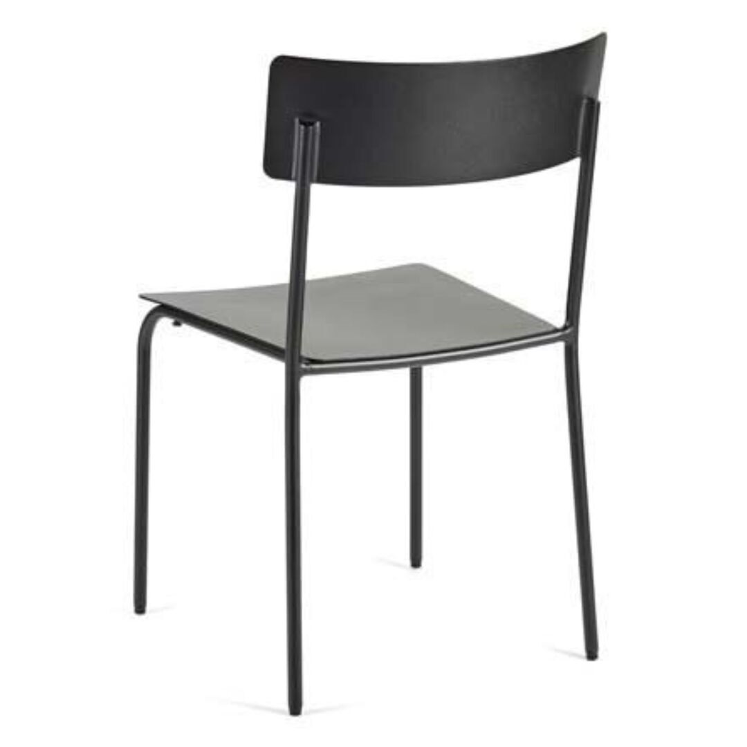 Serax Stuhl Ohne Armlehnen August L49 X B48 X H85 cm - Schwarz