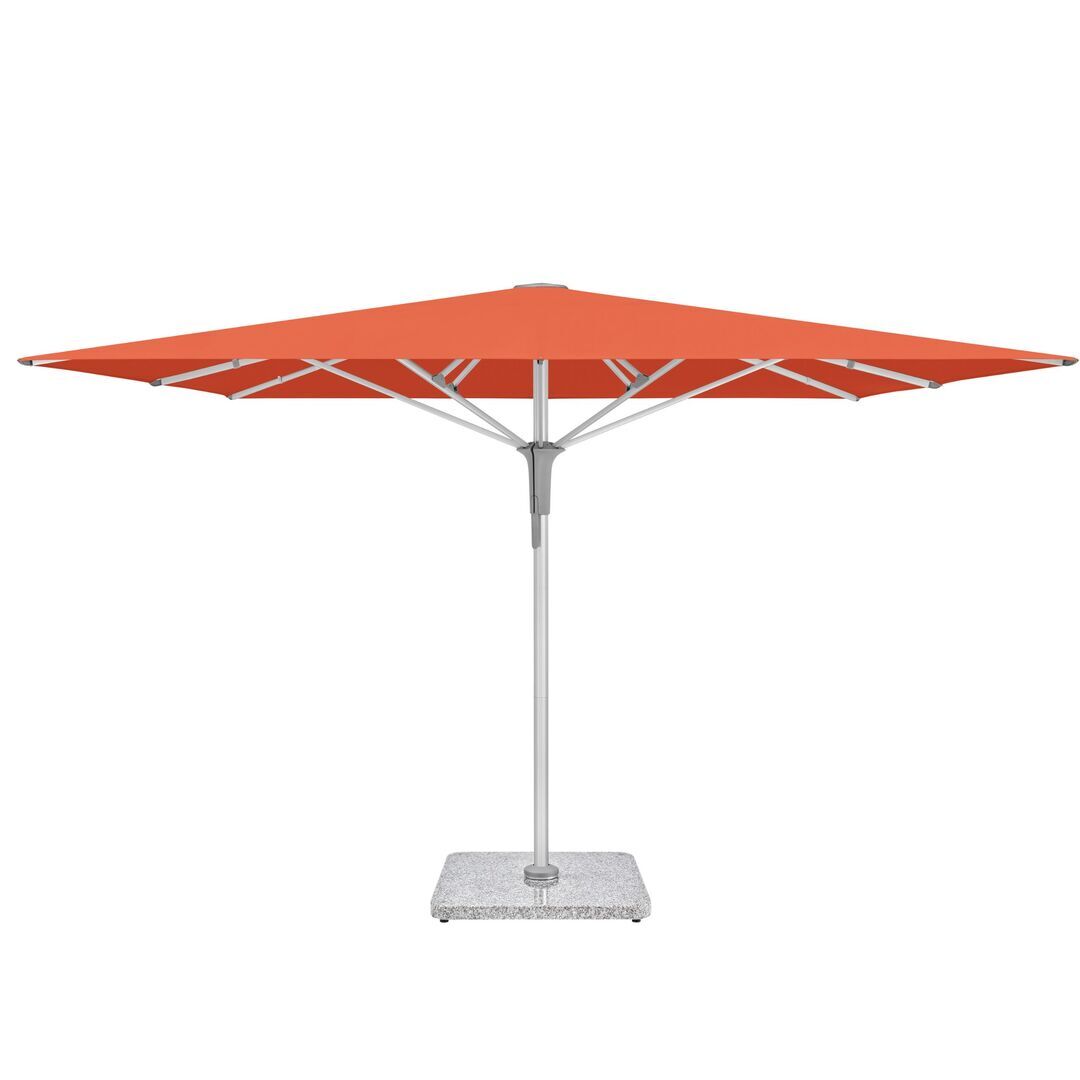 Glatz Sonnenschirm Fortello Pro von Glatz 350 x 350 cm	, Papaya 660 - Q5
