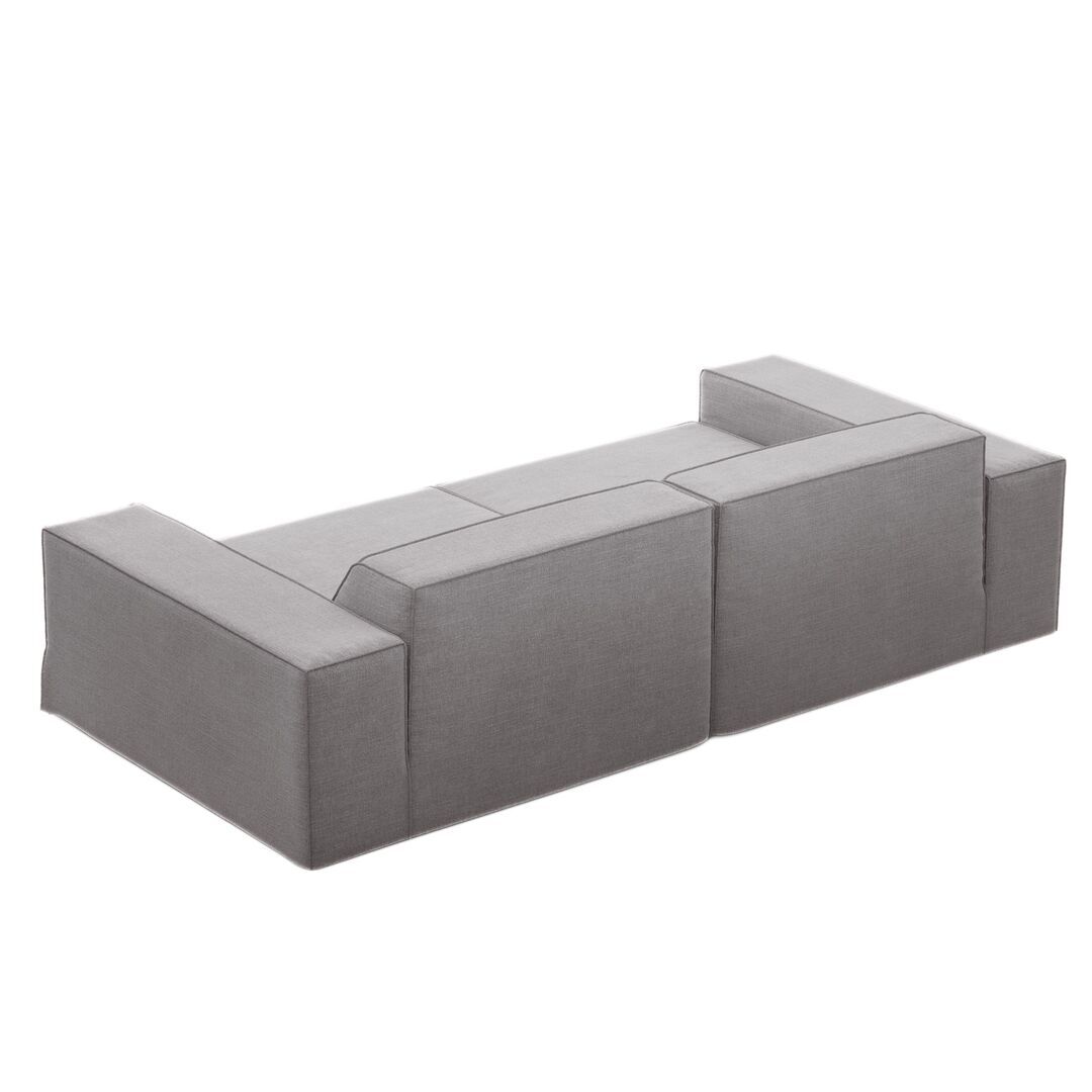 Micadoni MICADONI JODIE 3 Sitzer Sofa Lins - Warm grey