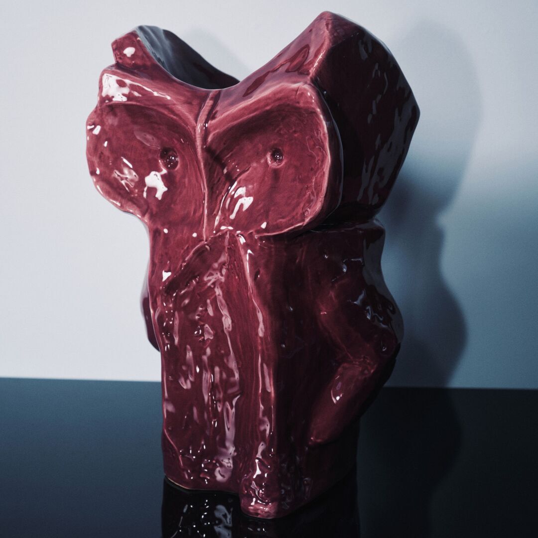 Vase L Owl After Midnight von Serax