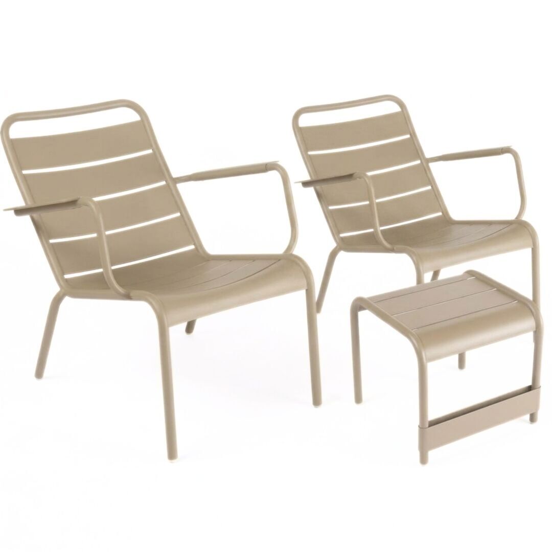 Fermob Tiefer Sessel 'Luxembourg'  Muskat 14