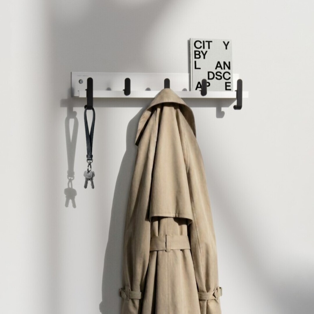 Thut  Garderobe 125 L: 58 cm, Aluminium eloxiert