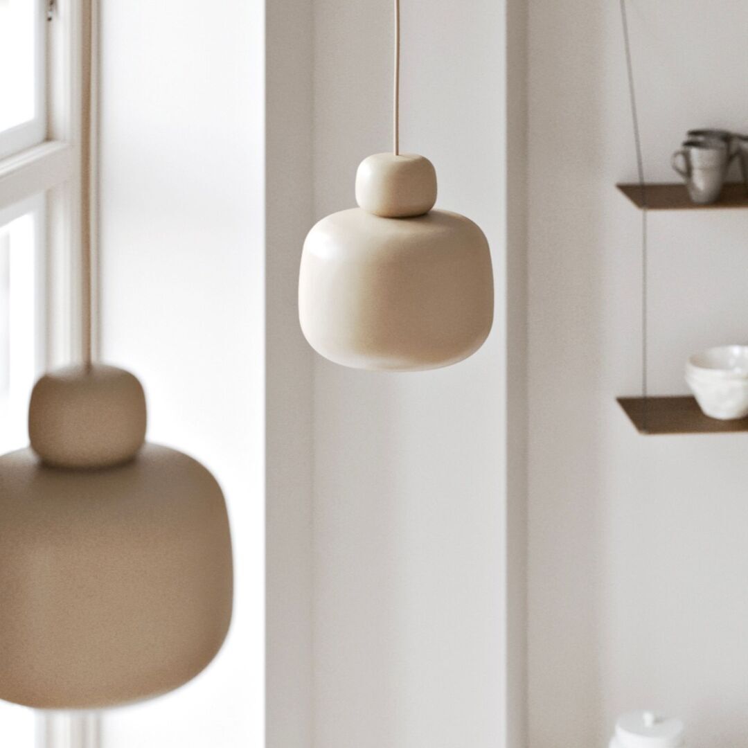 Grosse Pendelleuchte Stone von Woud