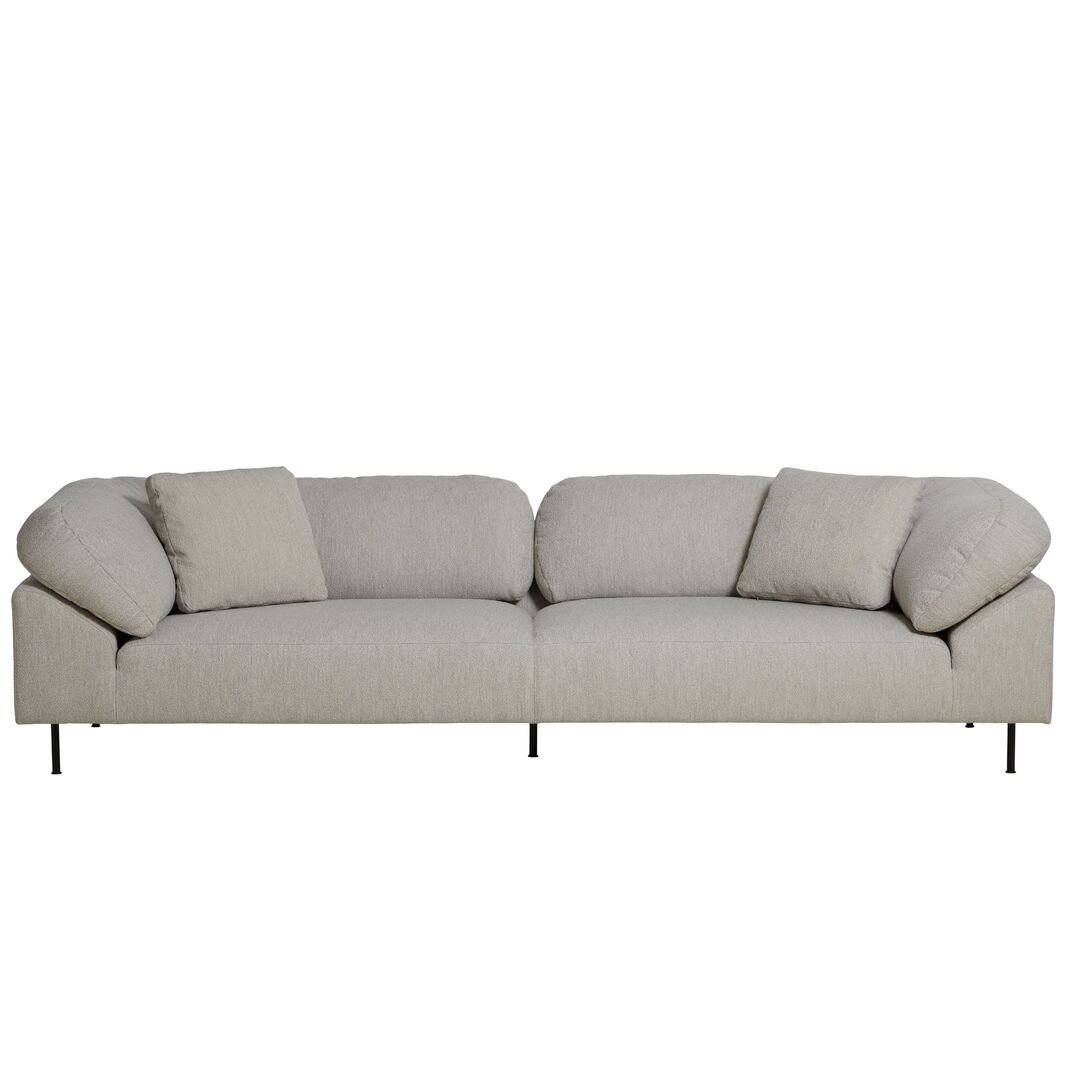 Woud 3-Sitzer Sofa Collar von Woud Natural bouclé 01 - Alpine