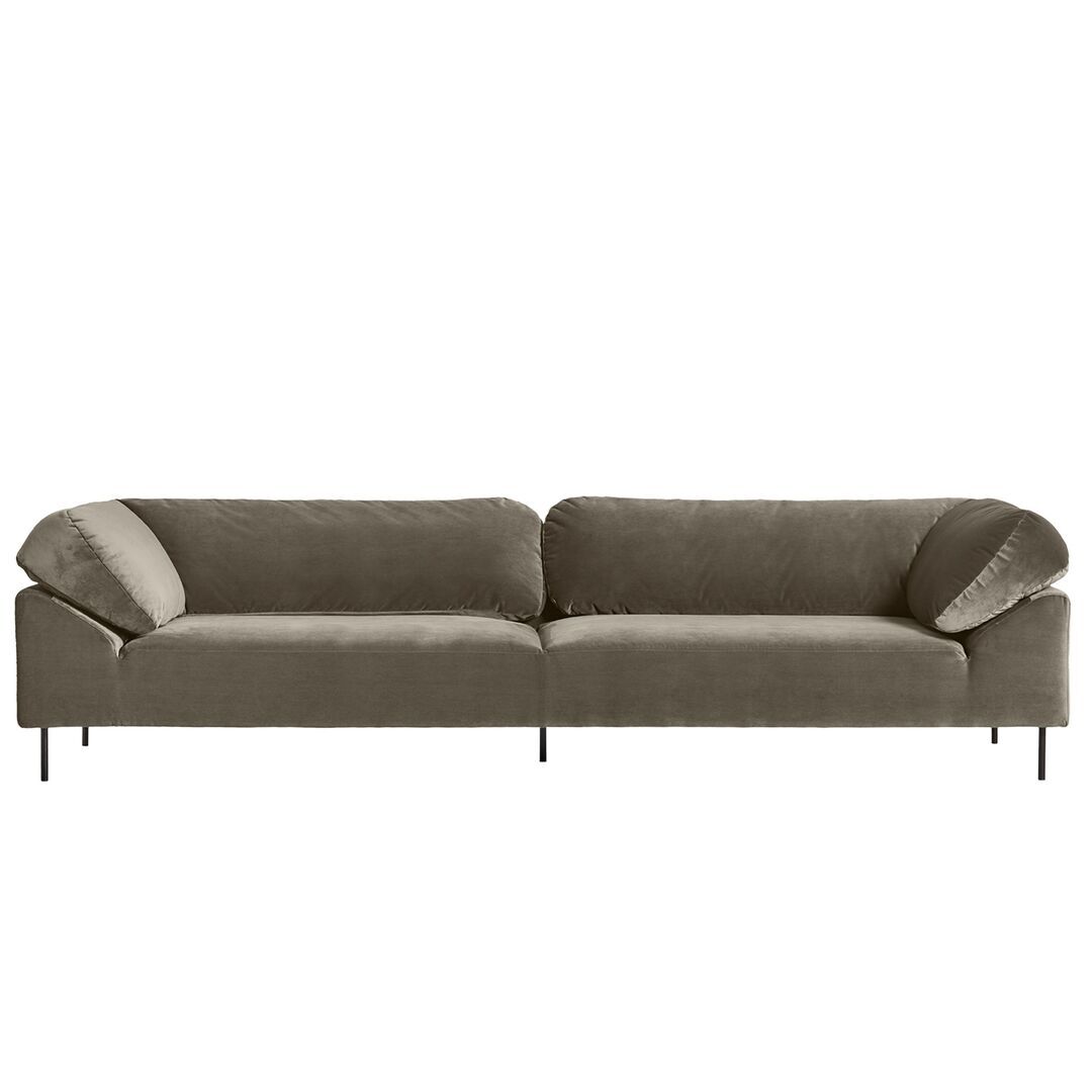Woud 3-Sitzer Sofa Collar von Woud Taupe 242 - Harald 3