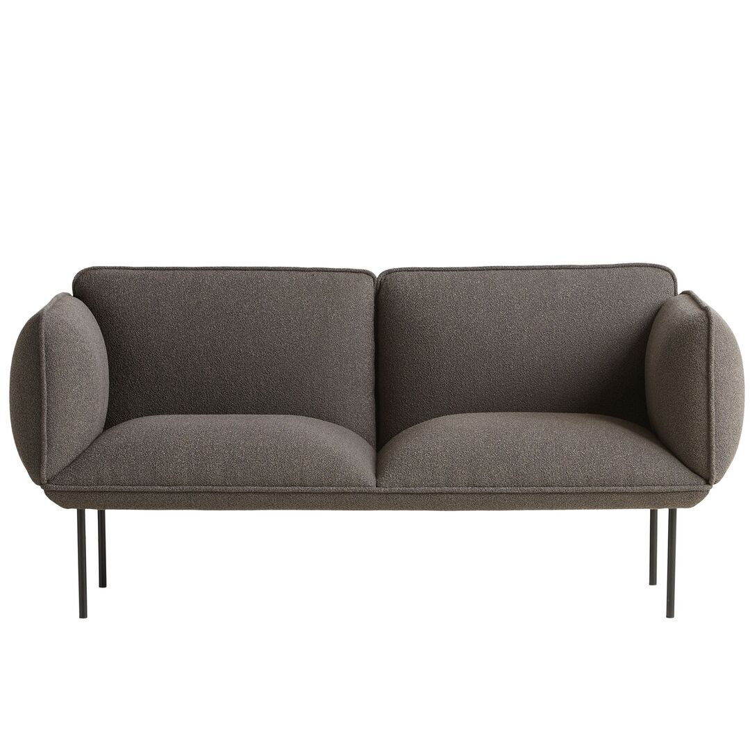 Woud 2-Sitzer Sofa Nakki von Woud Brown 18 - Alpine