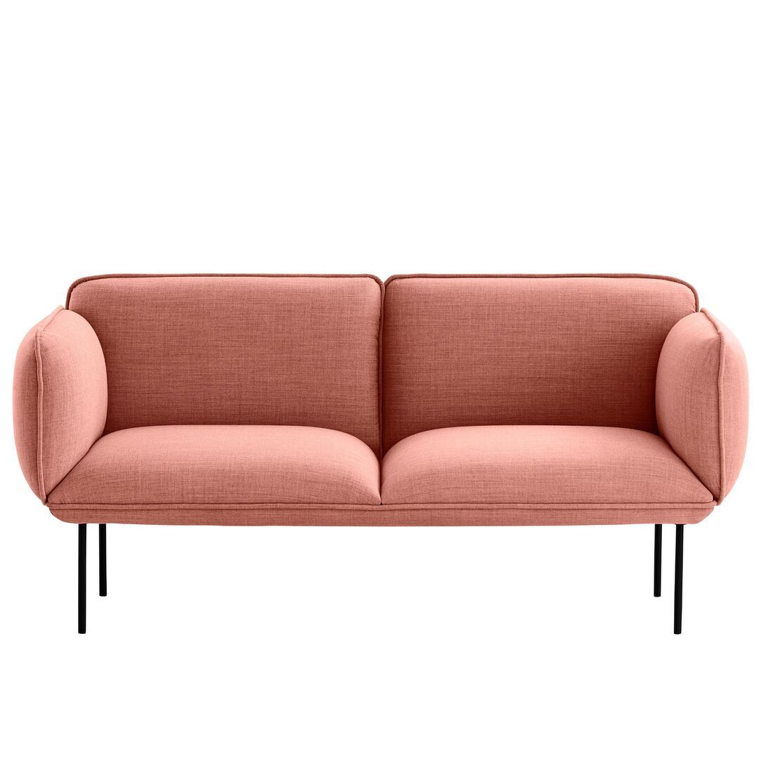 Woud 2-Sitzer Sofa Nakki von Woud Rose 0612 - Remix 3