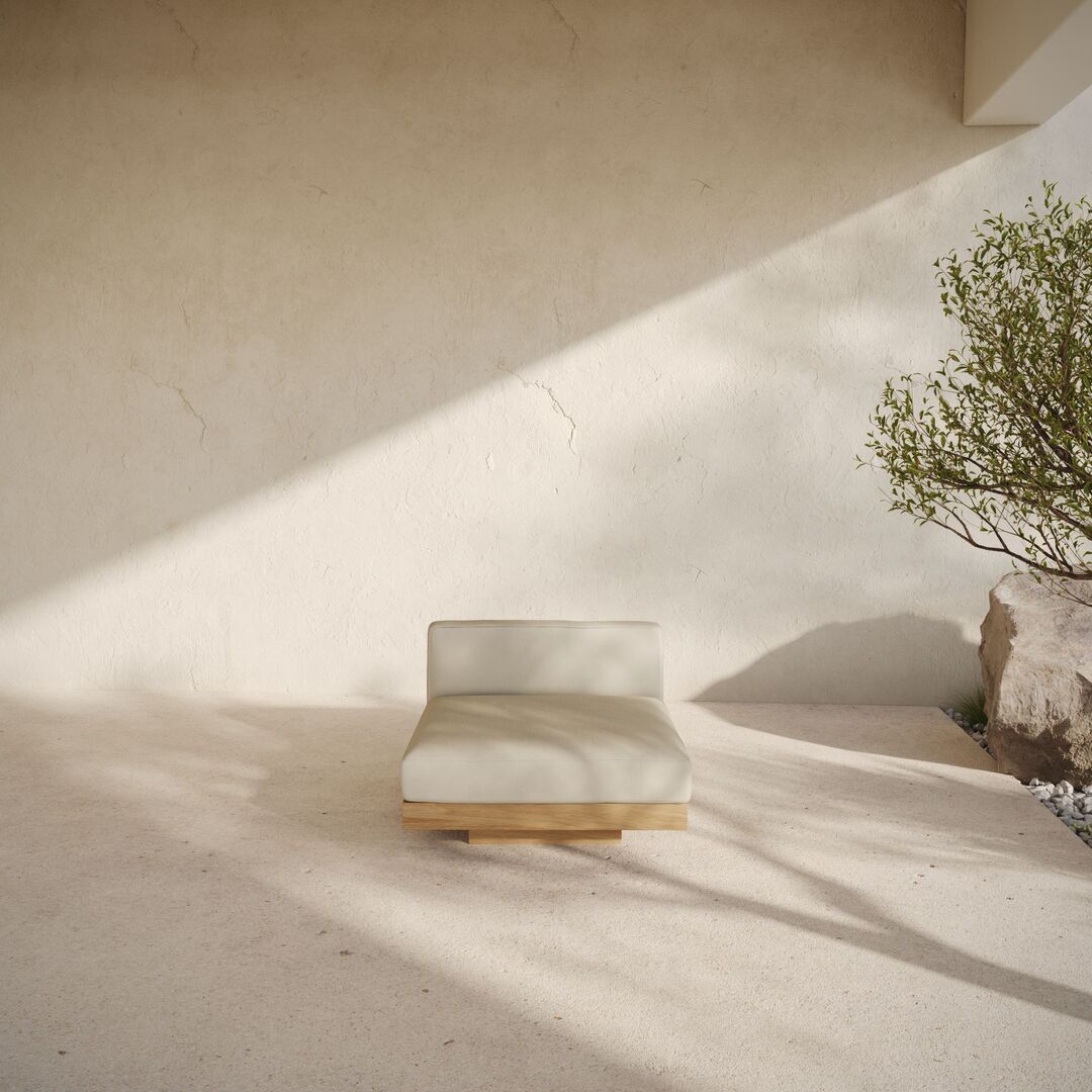 Bench 1-Seat Outdoor von Serax