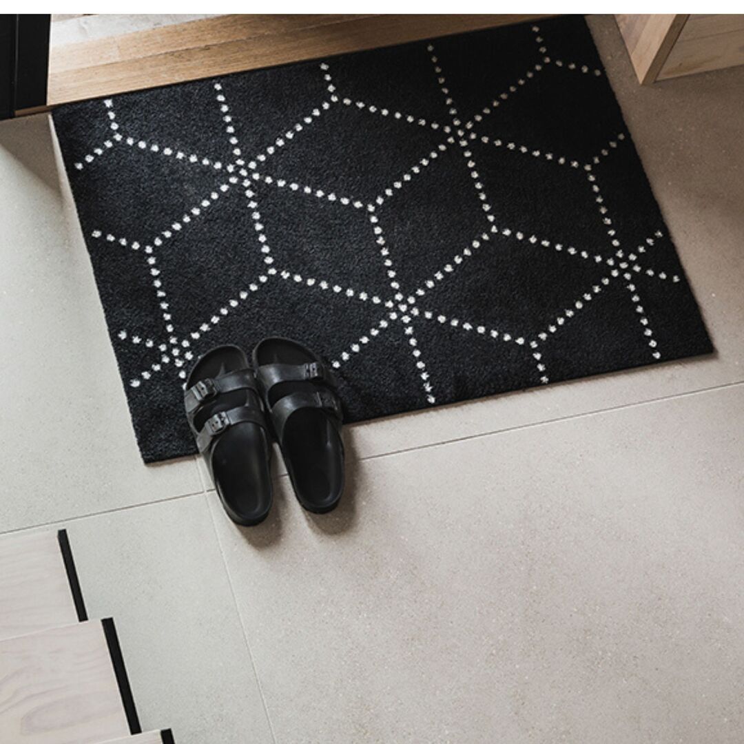 Fussmatte Hagl Black von Heymat