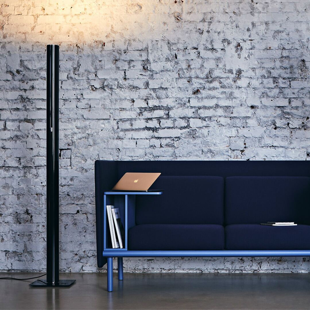 Artemide Stehleuchte Ilio von Artemide Schwarz glänzend, 2700K-1