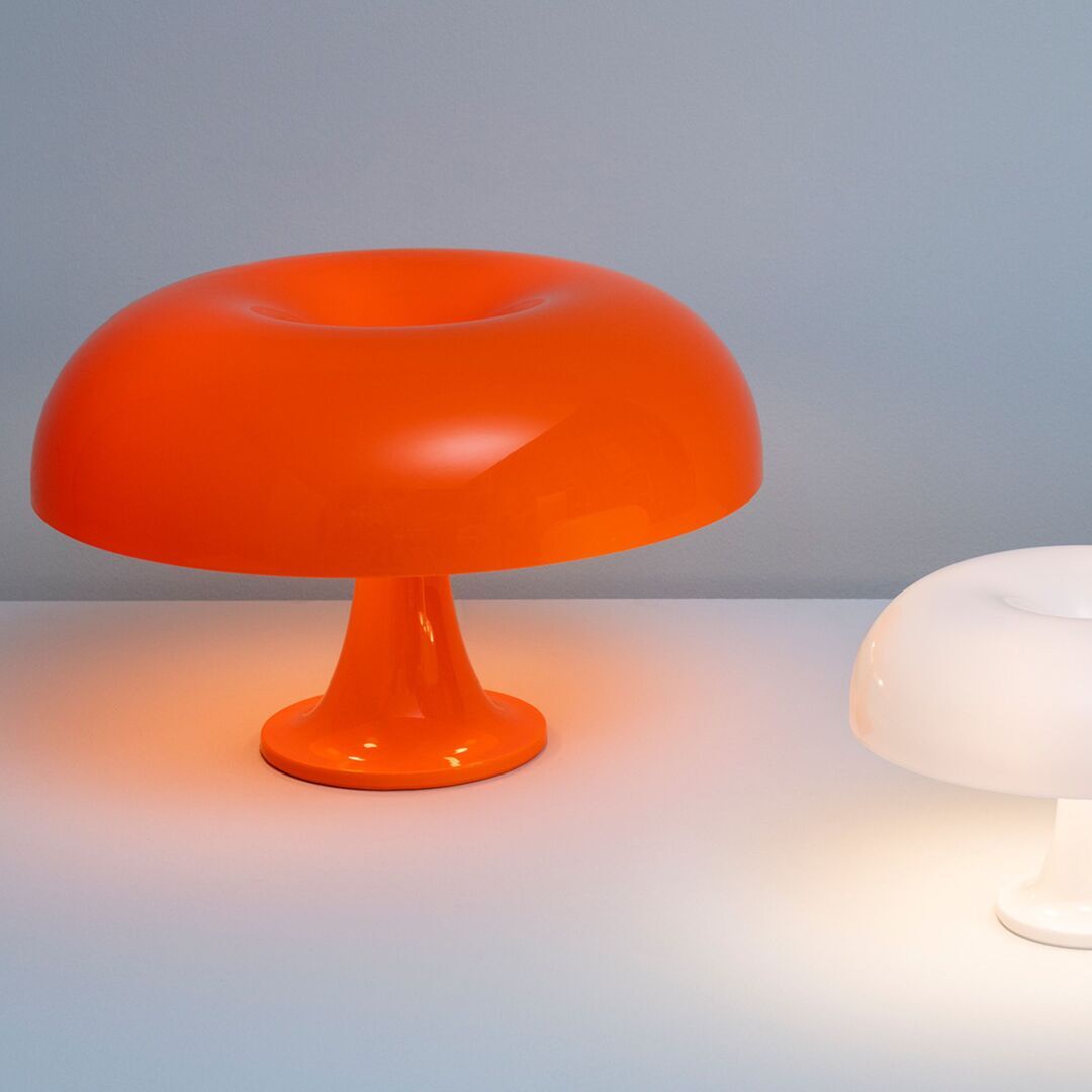 Artemide Tischleuchte Nesso von Artemide  Orange-1