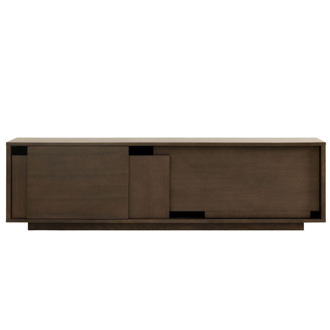 Design House Stockholm Furniture Low Sideboard Layer von Design House Stockholm Dark oak