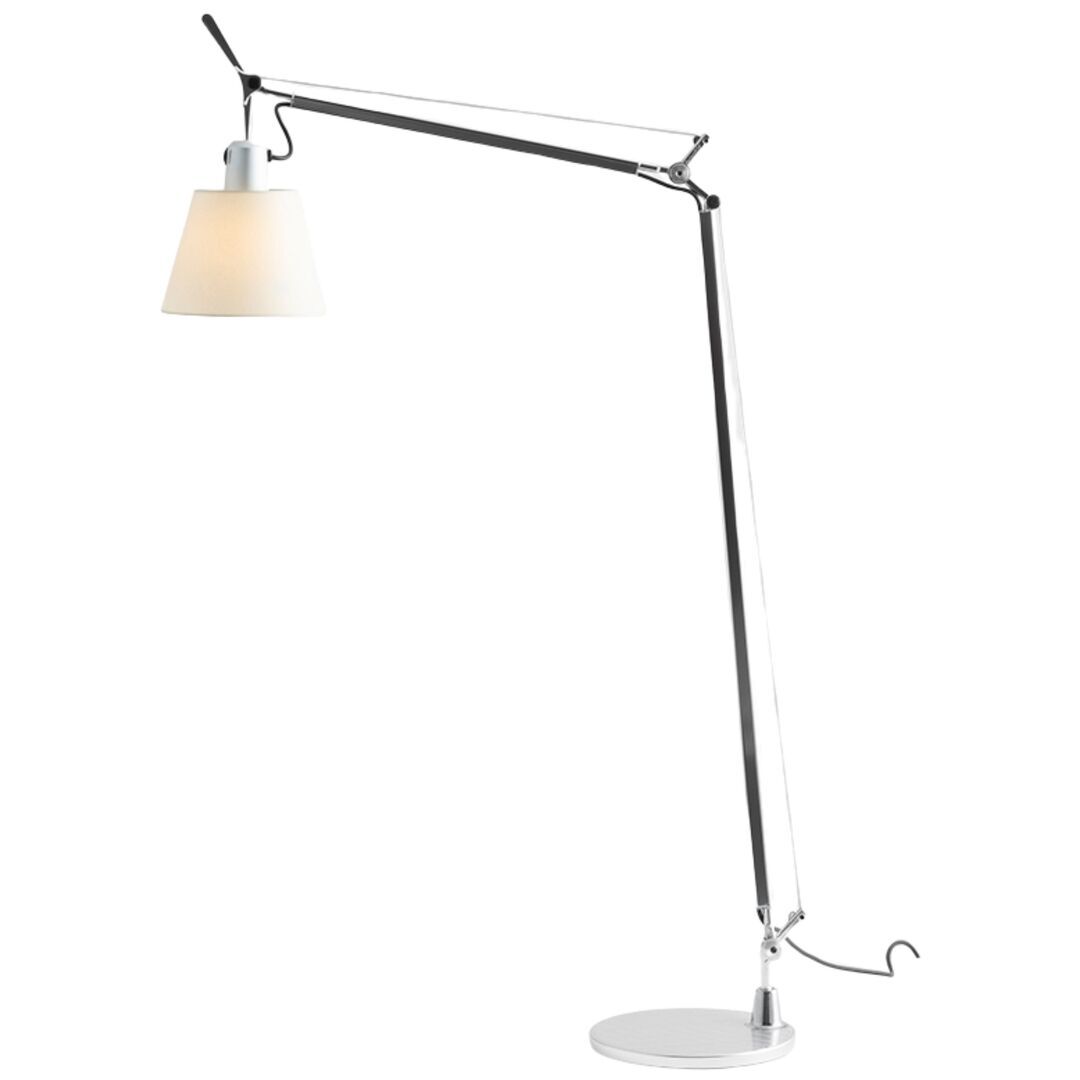 Artemide Stehleuchte Tolomeo Basculante Leselampe von Artemide  Pergamentpapier