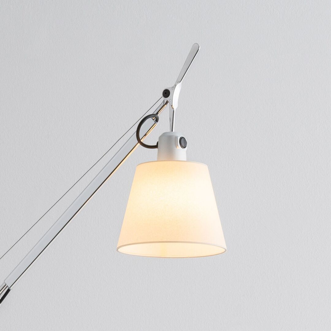 Artemide Stehleuchte Tolomeo Basculante Leselampe von Artemide  Pergamentpapier-2