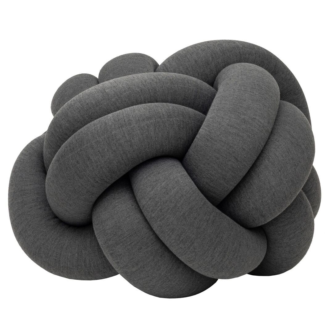 Design House Stockholm Furniture Cushion Pouf Knot von Design House Stockholm Grey