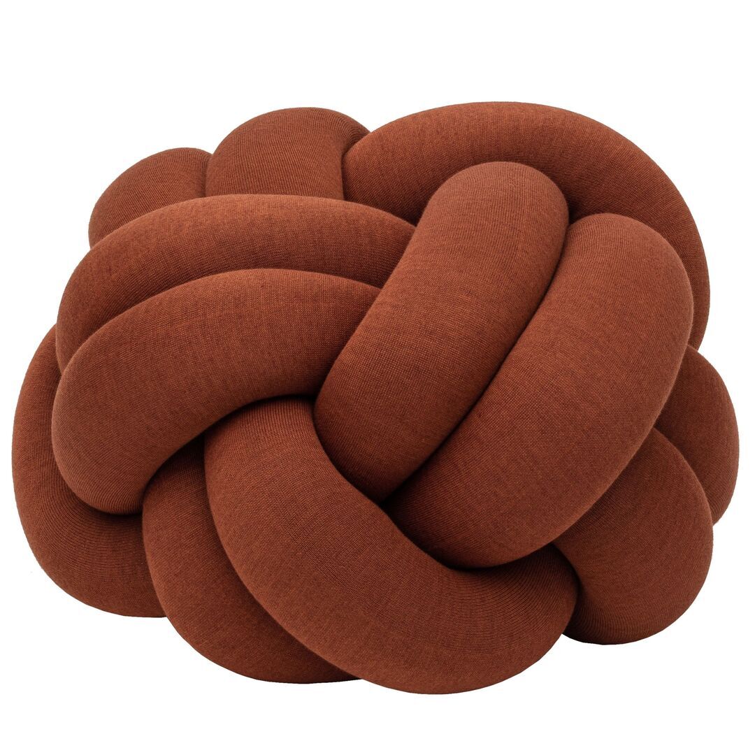 Design House Stockholm Furniture Cushion Pouf Knot von Design House Stockholm Ochre