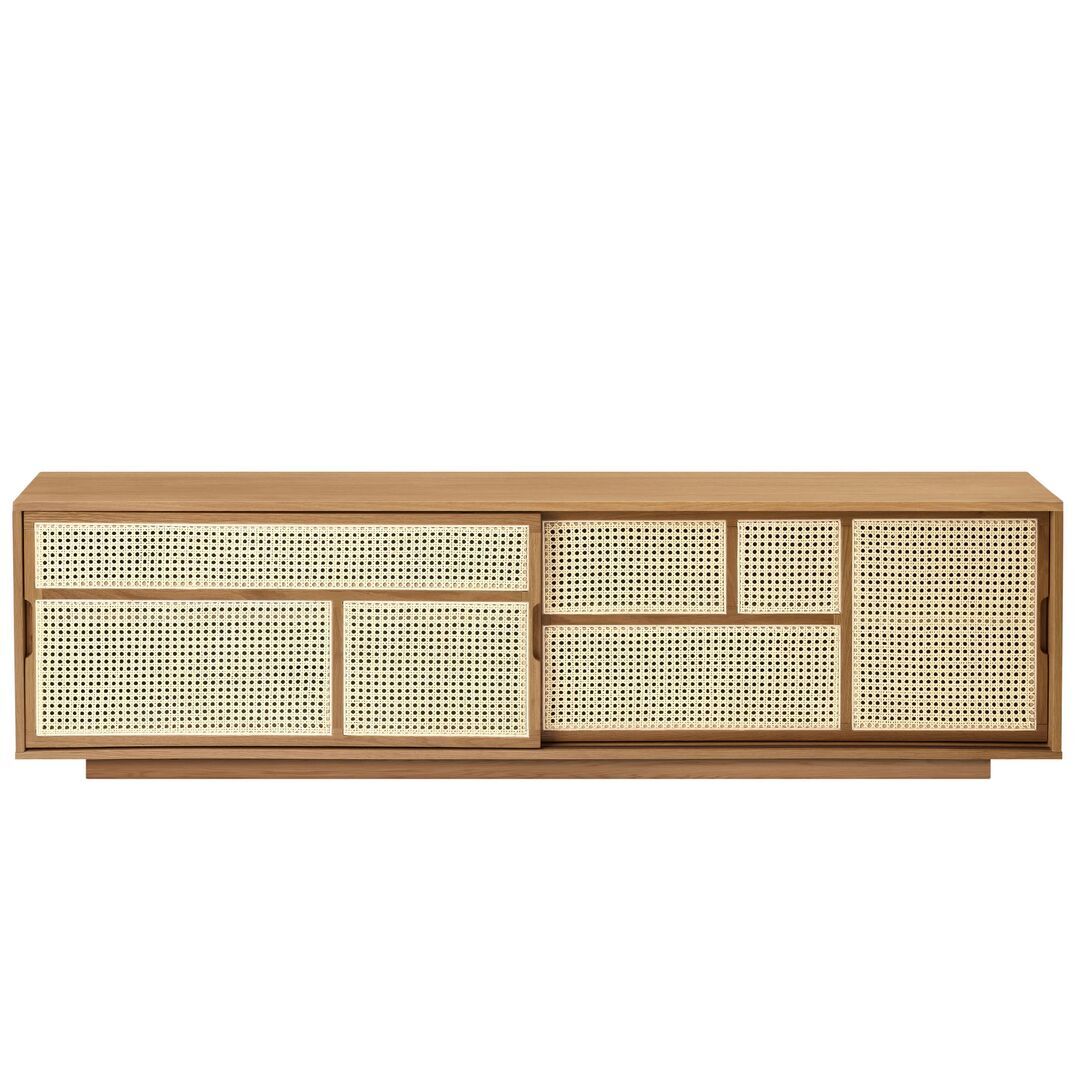 Design House Stockholm Furniture Low Sideboard Air von Design House Stockholm Eiche