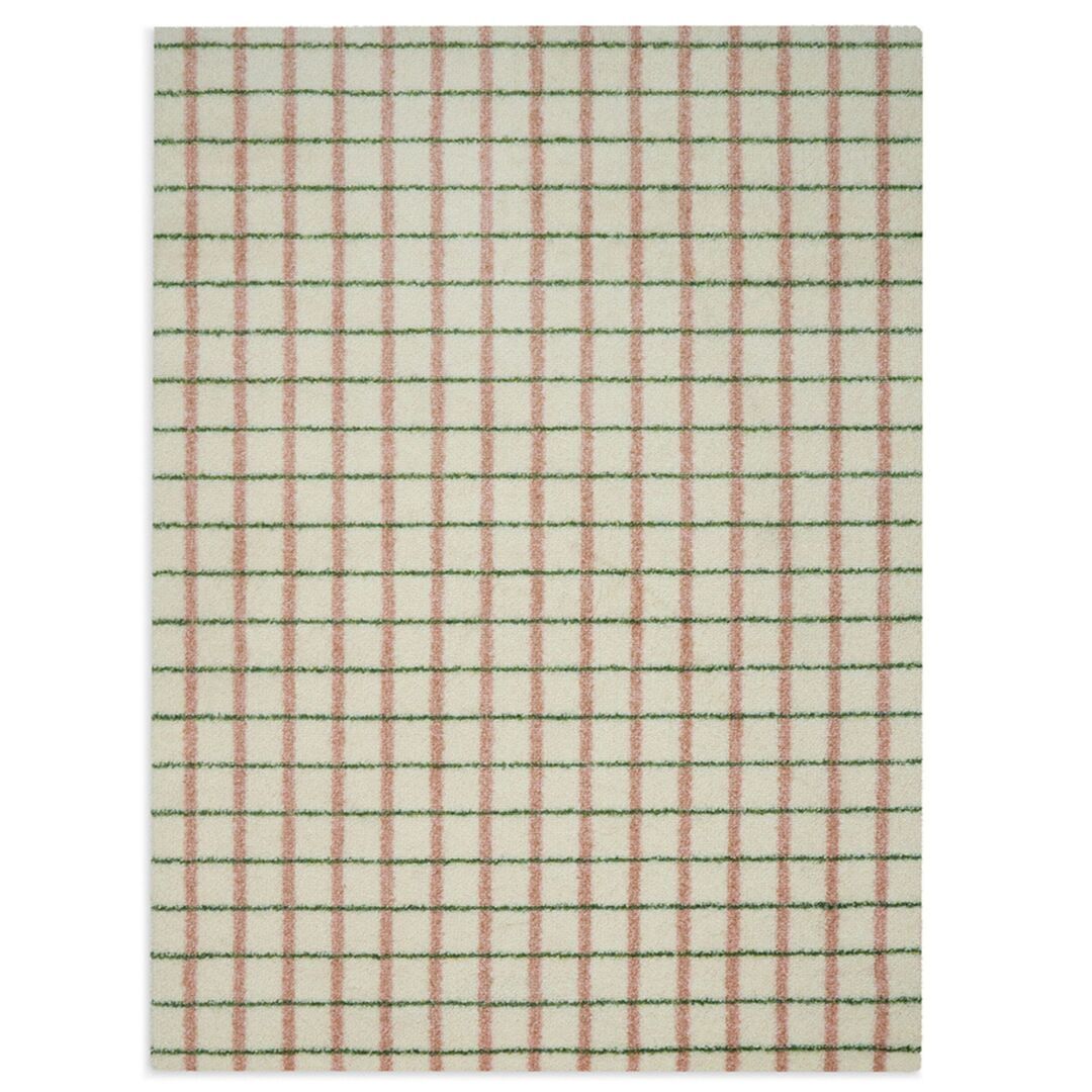 Heymat Fussmatte Grid Lime Candycane von Heymat L: 115 cm / B: 85 cm