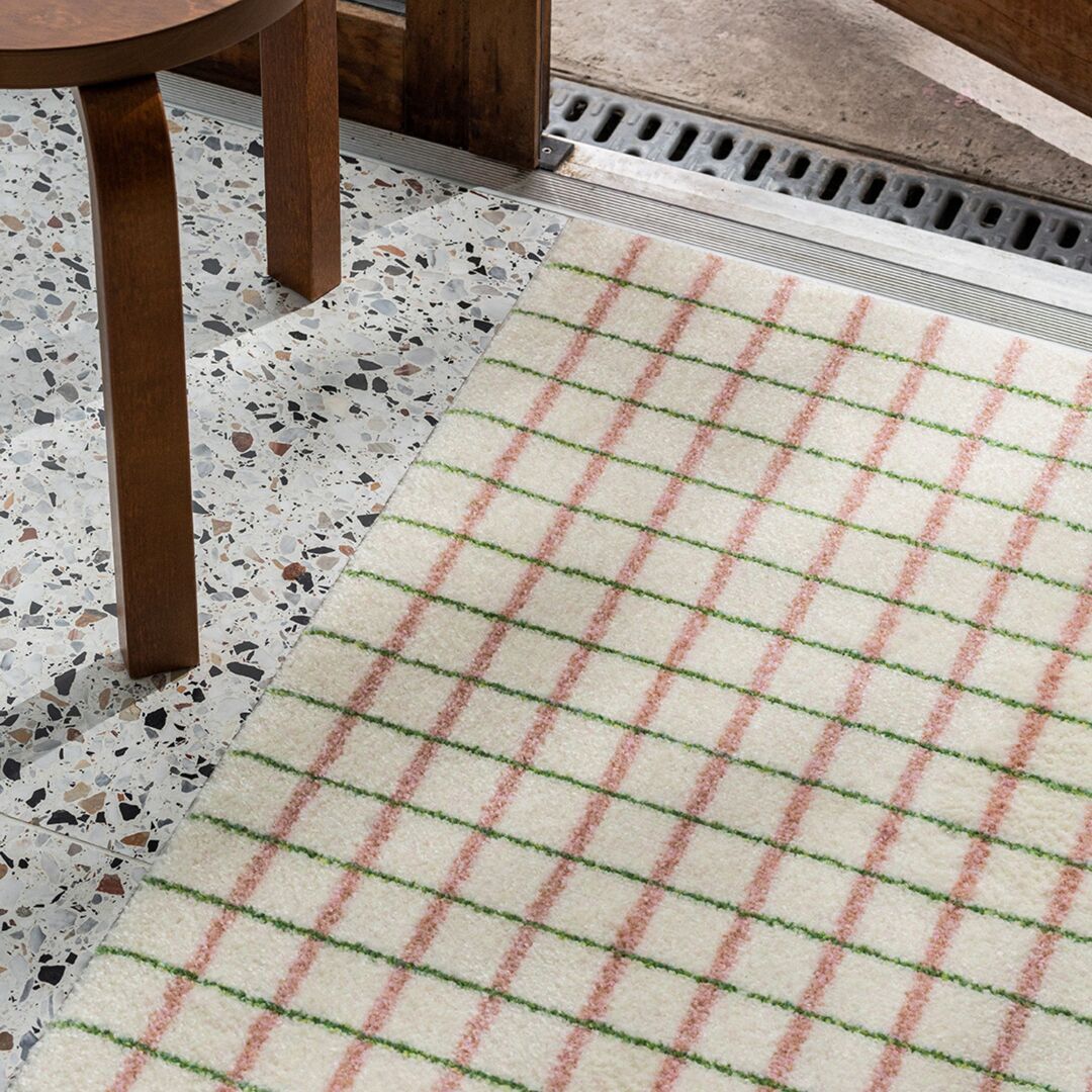 Teppich Grid Lime Candycane von Heymat
