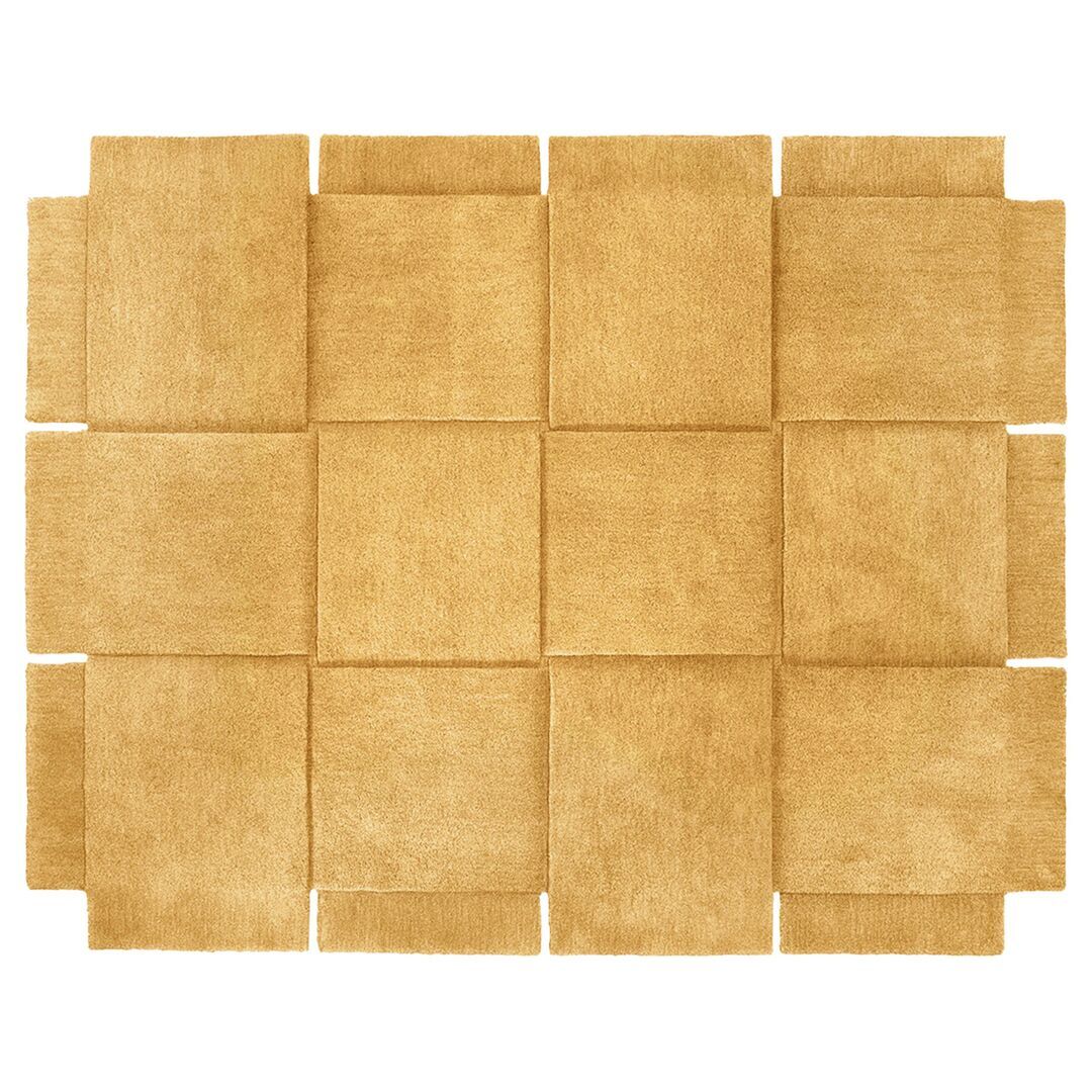 Design House Stockholm Furniture Teppich Basket von Design House Stockholm Gelb, B: 185 cm / L: 240 cm