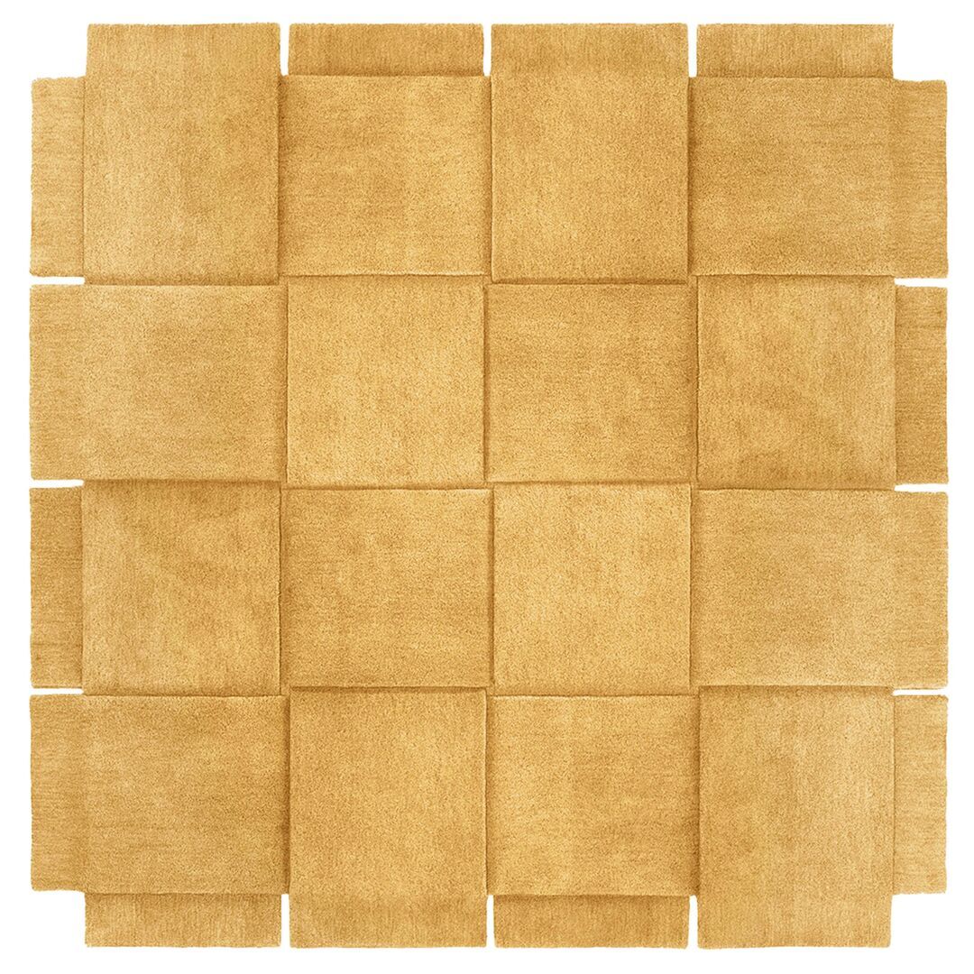 Design House Stockholm Furniture Teppich Basket von Design House Stockholm Gelb, B: 245 cm / L: 245 cm