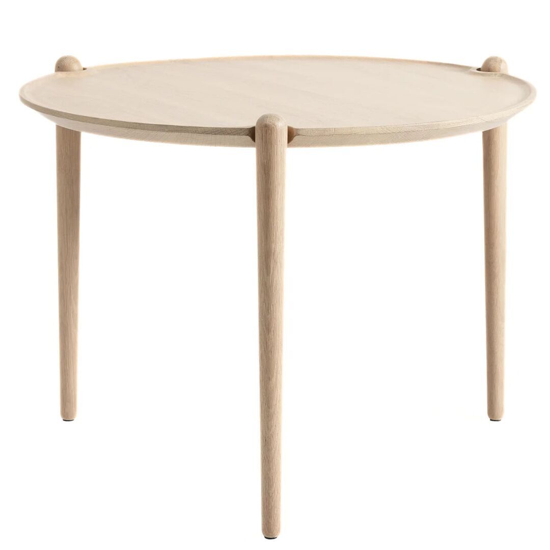 Design House Stockholm Furniture Couchtisch Aria von Design House Stockholm Ø: 60 cm, Helle Eiche