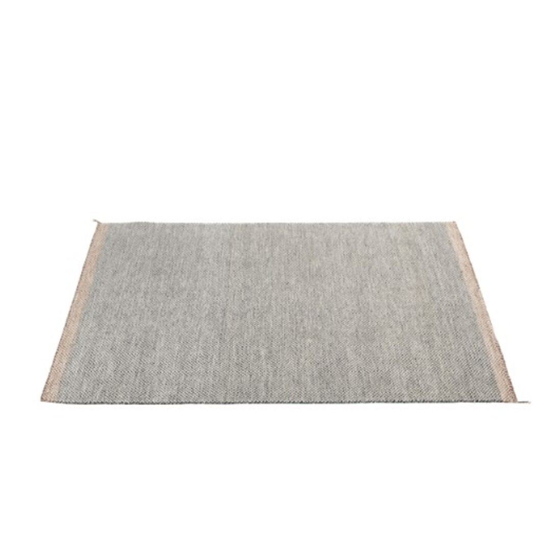Muuto Teppich 'Ply' Schwarz-Weiss, 170 x 240 cm