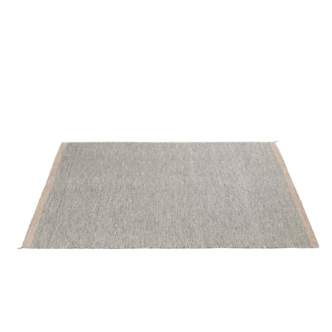 Muuto Teppich 'Ply' Schwarz-Weiss, 200 x 300 cm