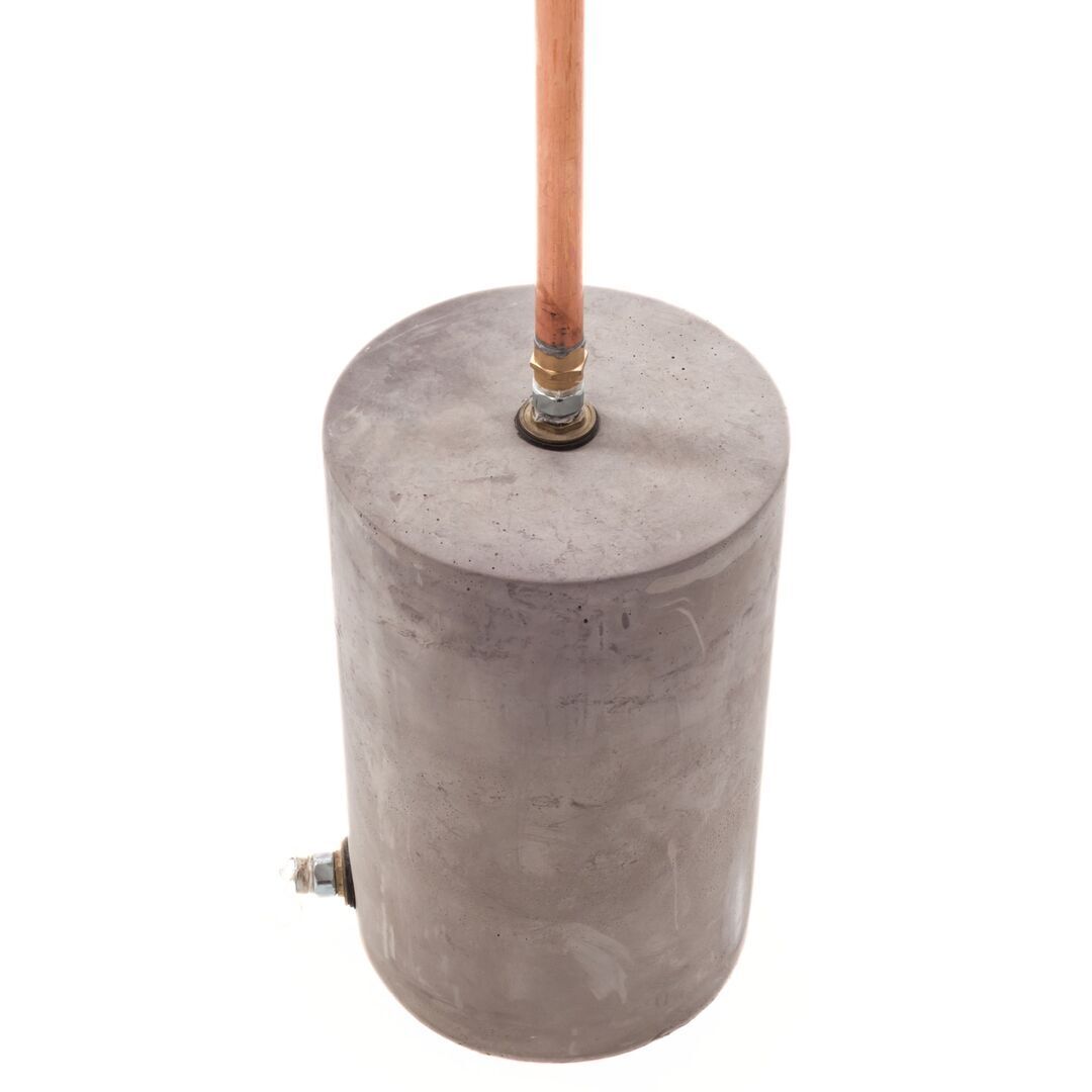 Seletti Outdoor Dusche Aquart Lux von Seletti Copper
