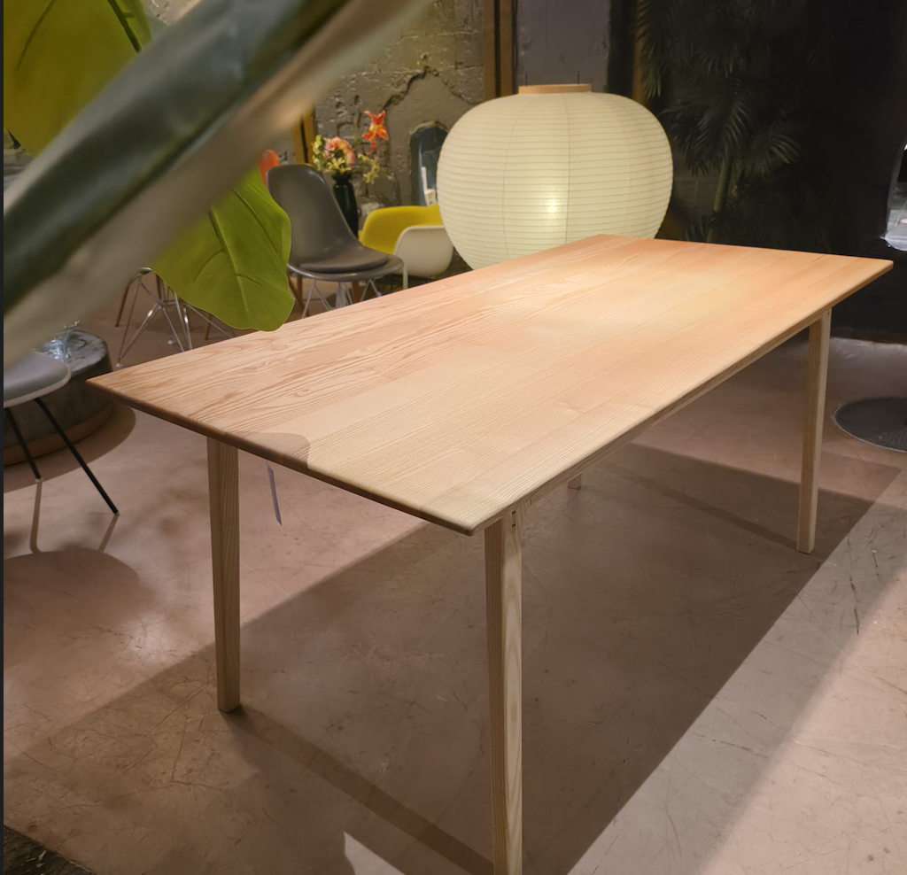 Duus & Møller  Norèll Ausziehtisch rechteckig Eiche geseift, L: 160 cm / T: 80 cm