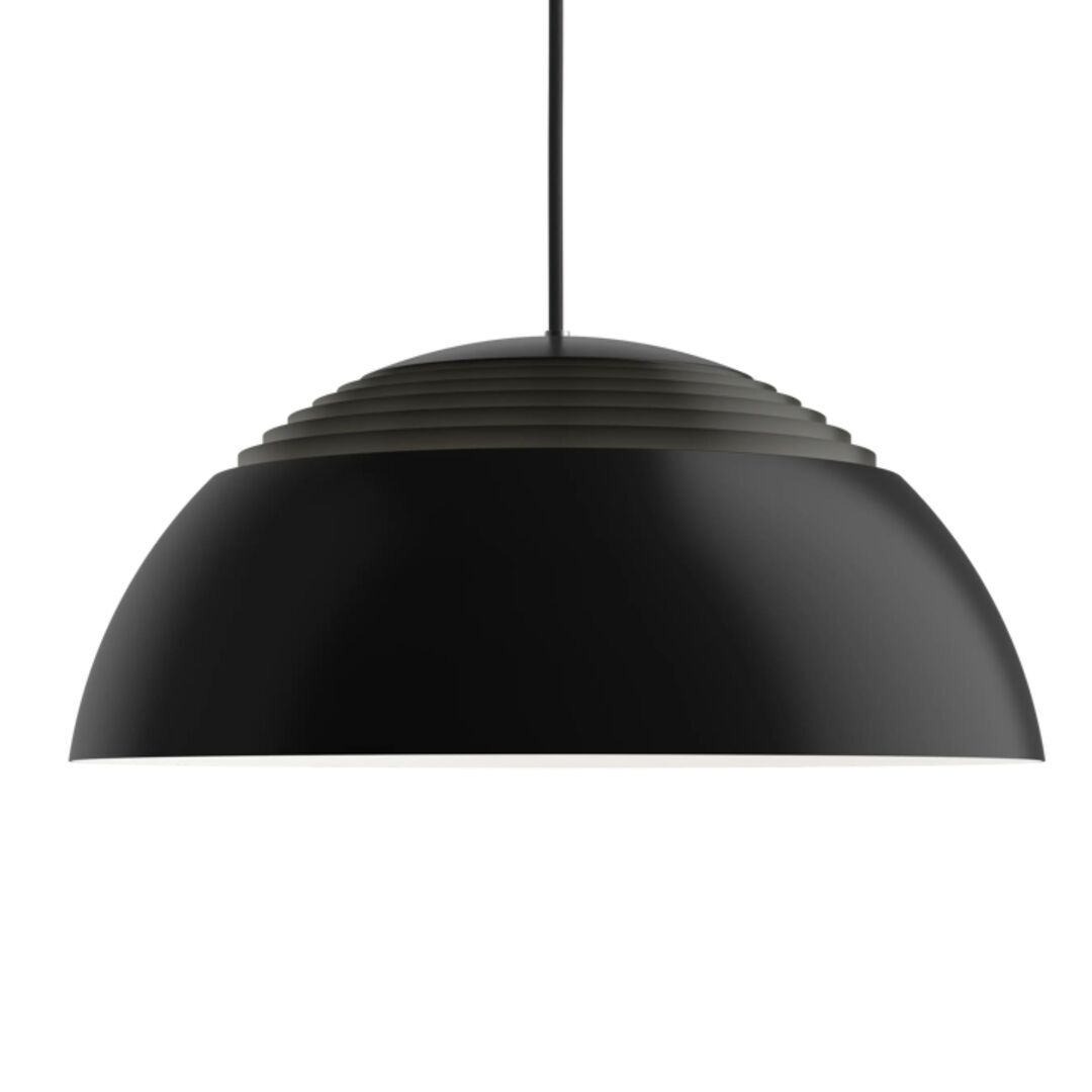 Louis Poulsen Pendelleuchte Royal von Louis Polsen Ø: 50 cm, DALI, Schwarz, 2700K