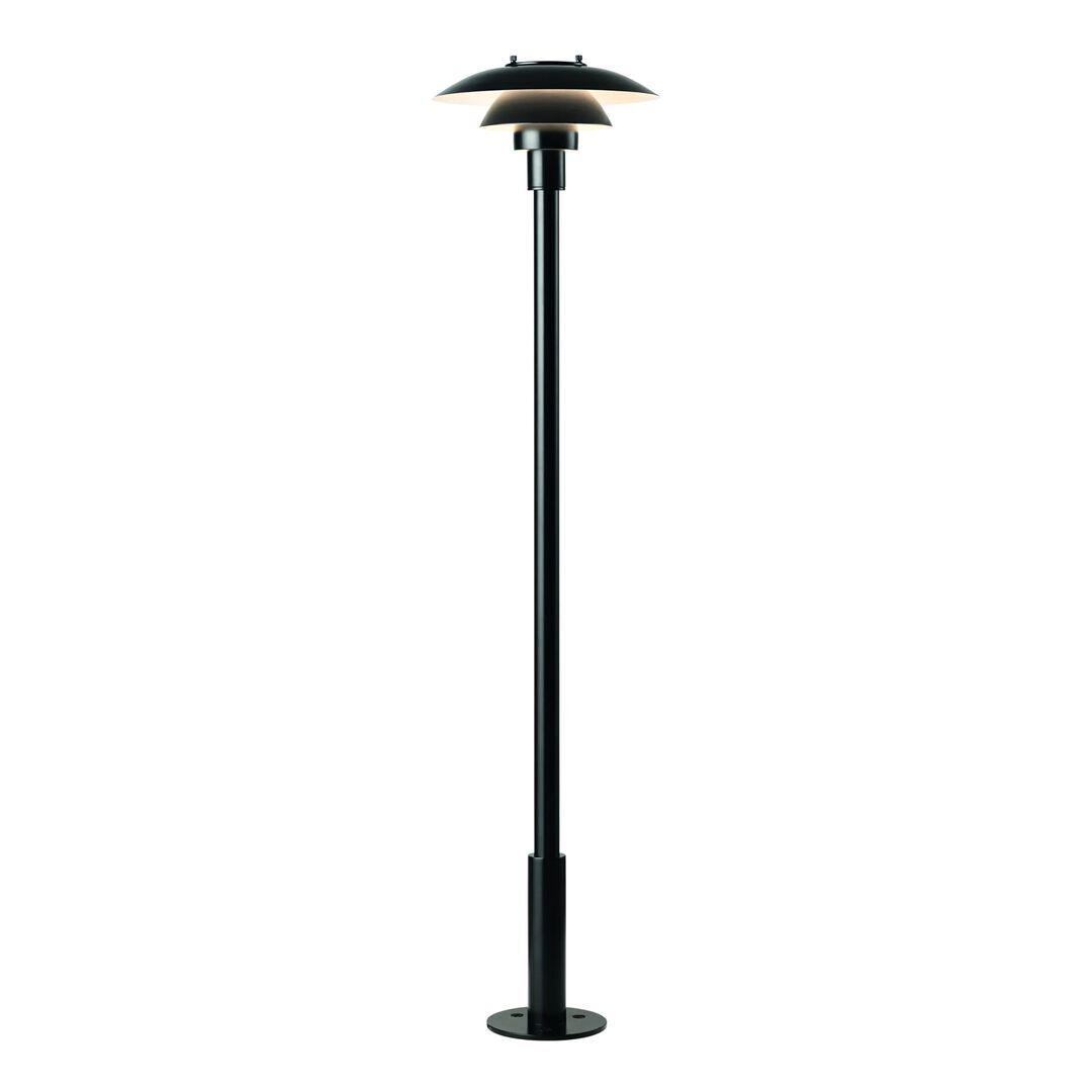 Louis Poulsen  Stehleuchte PH 3-2½ Bollard von Louis Polsen Schwarz, H: 126 cm