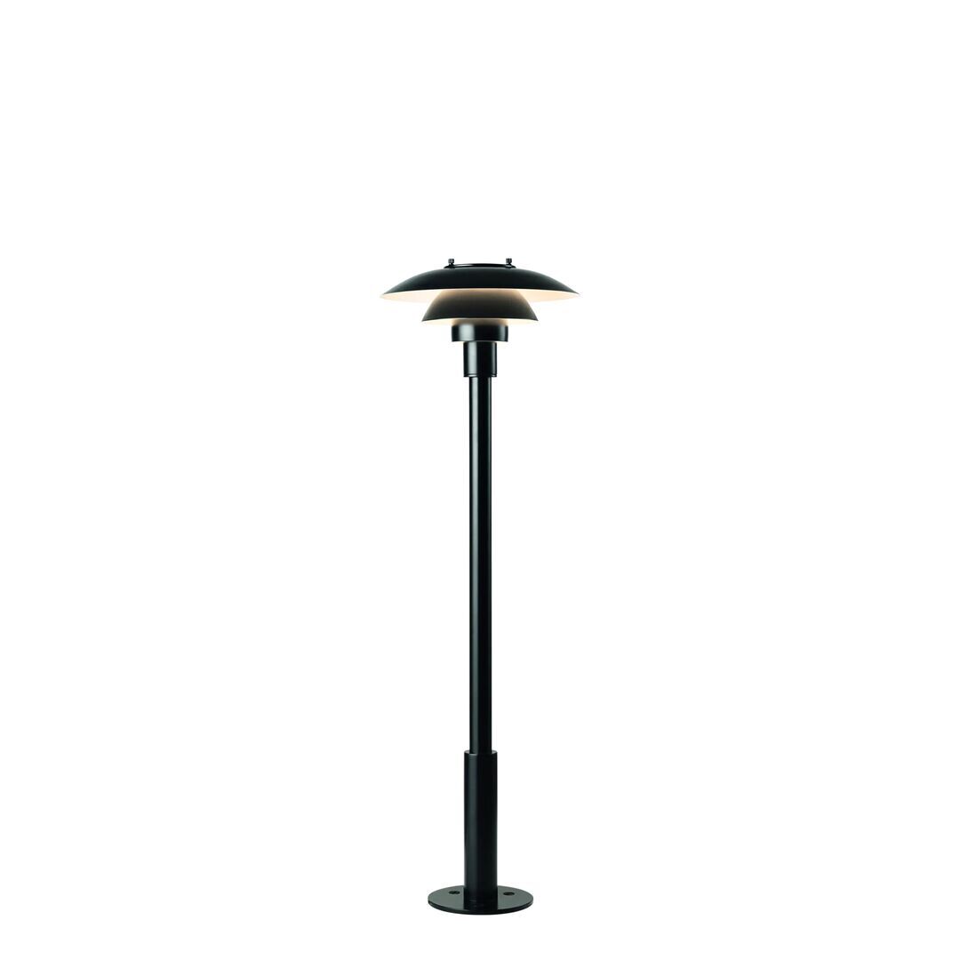 Louis Poulsen  Stehleuchte PH 3-2½ Bollard von Louis Polsen Schwarz, H: 91 cm