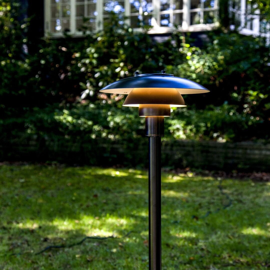 Louis Poulsen  Stehleuchte PH 3-2½ Bollard von Louis Polsen Schwarz, H: 126 cm-2