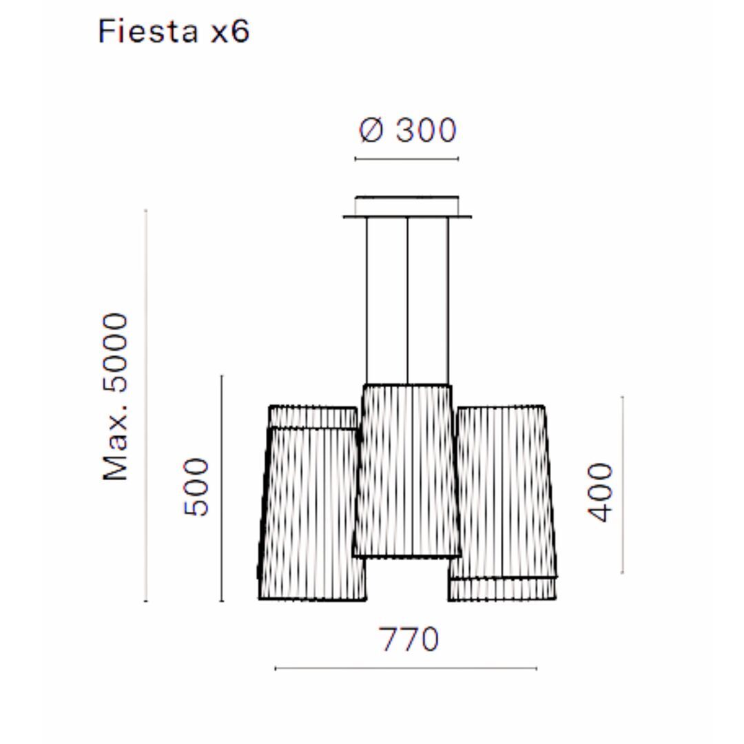 10H10 Pendelleuchte Fiesta 6 von 10H10