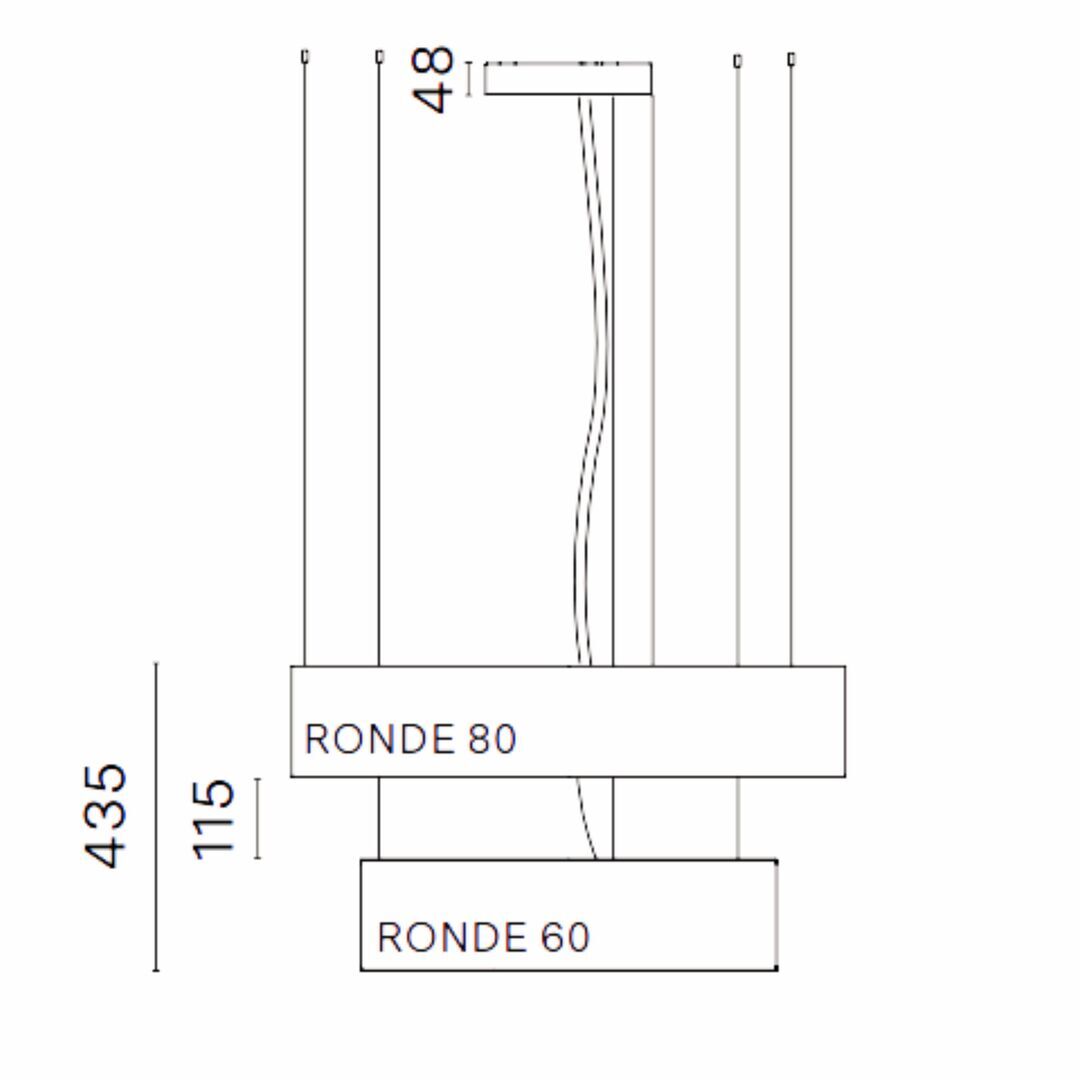 10H10 Pendelleuchte Ronde set up x2 von 10H10