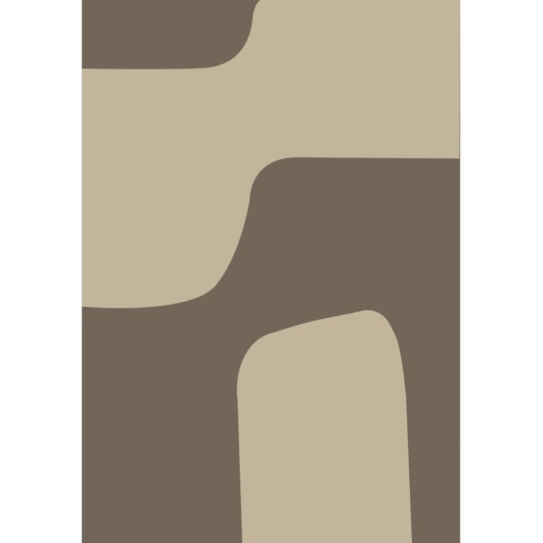 MAANA STUDIOS Teppich EF-DC013 von Maana Studios L: 140 cm / B: 100 cm, Brown