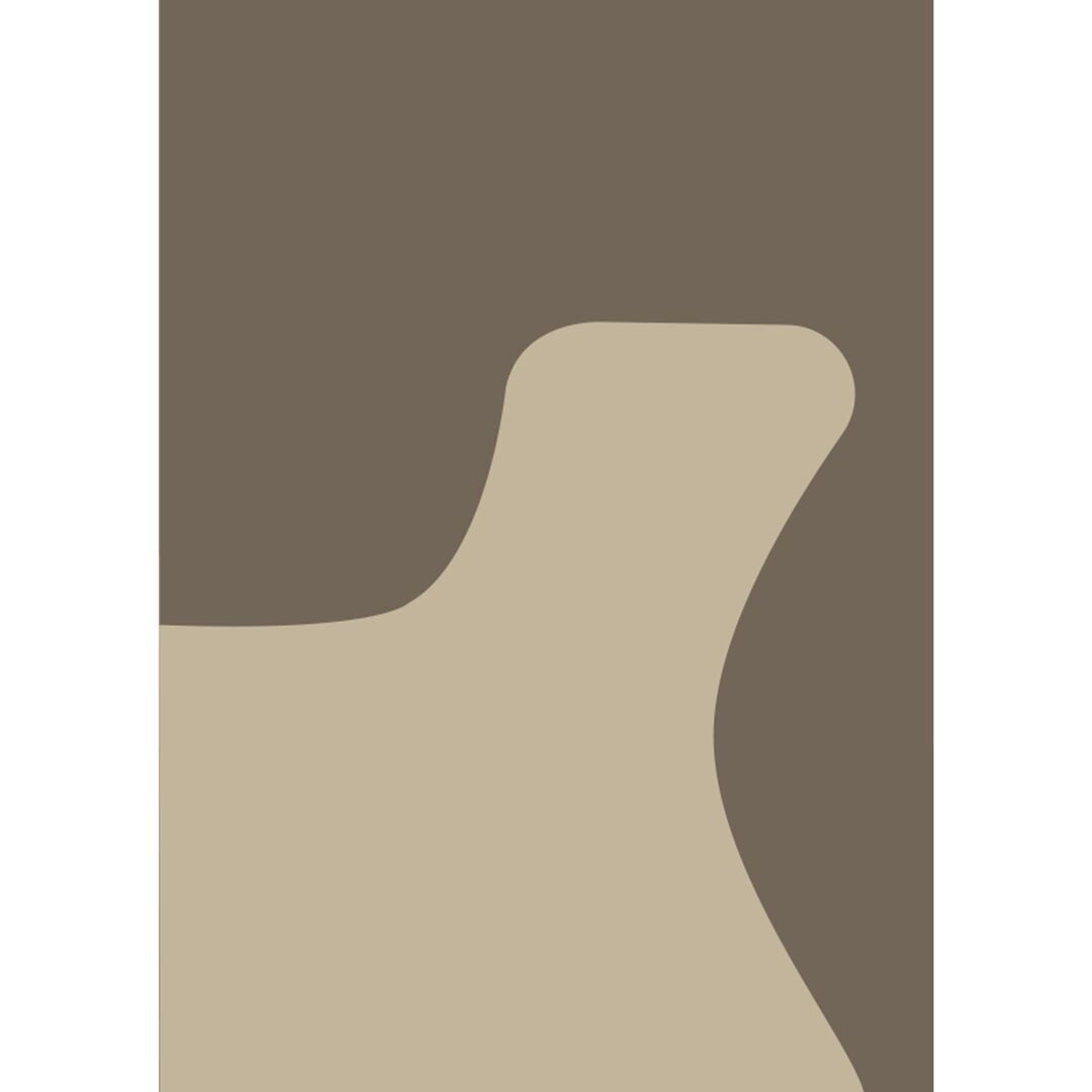 MAANA STUDIOS Teppich EF-DC014 von Maana Studios L: 140 cm / B: 100 cm, Brown