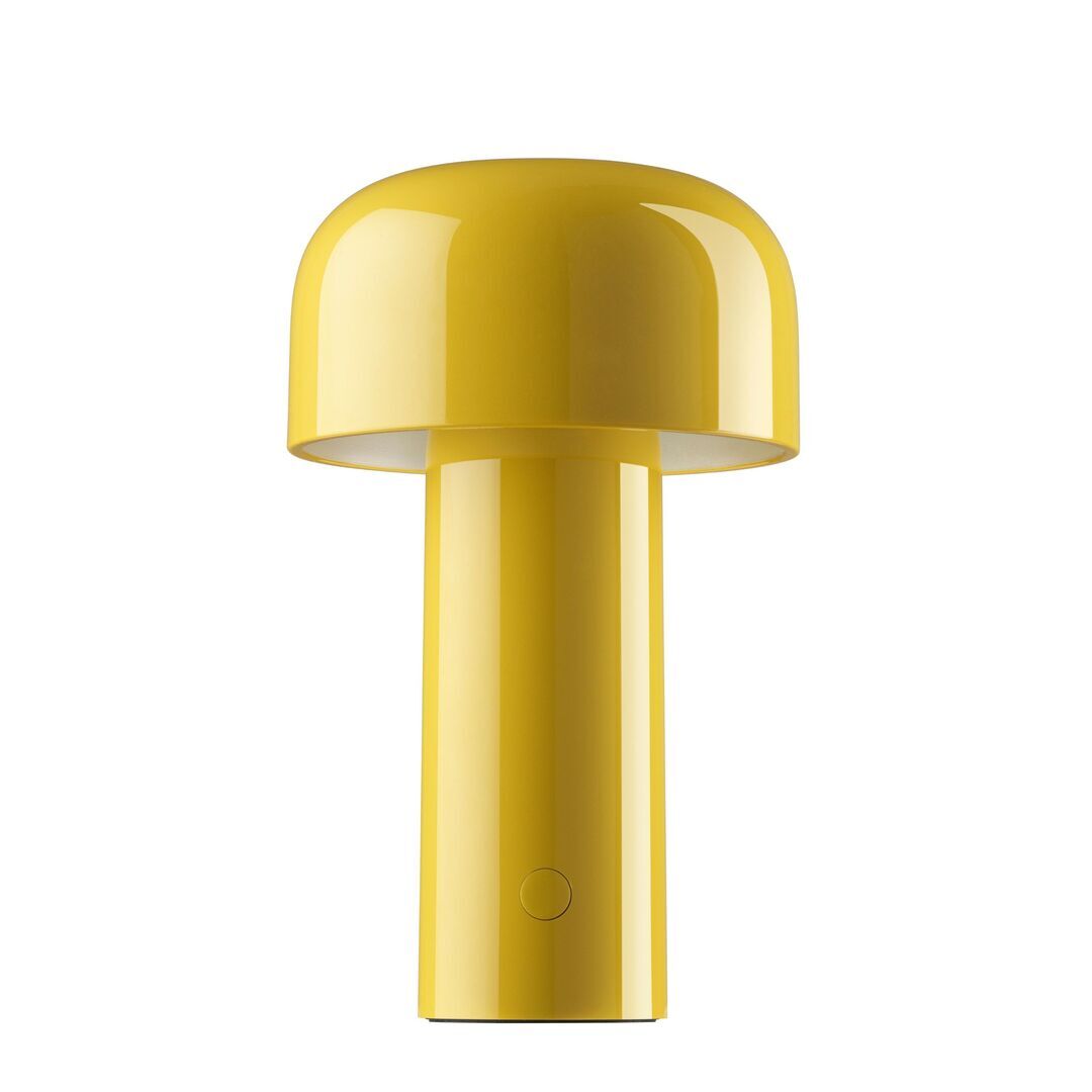 Flos Tischleuchte Bellhop Unplugged von Flos Gelb
