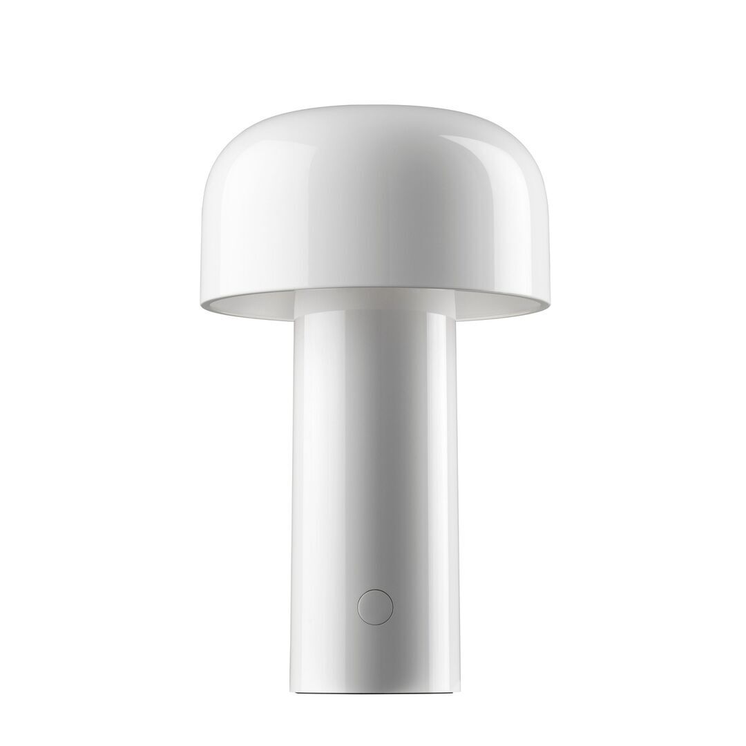 Flos Tischleuchte Bellhop Unplugged von Flos Weiss