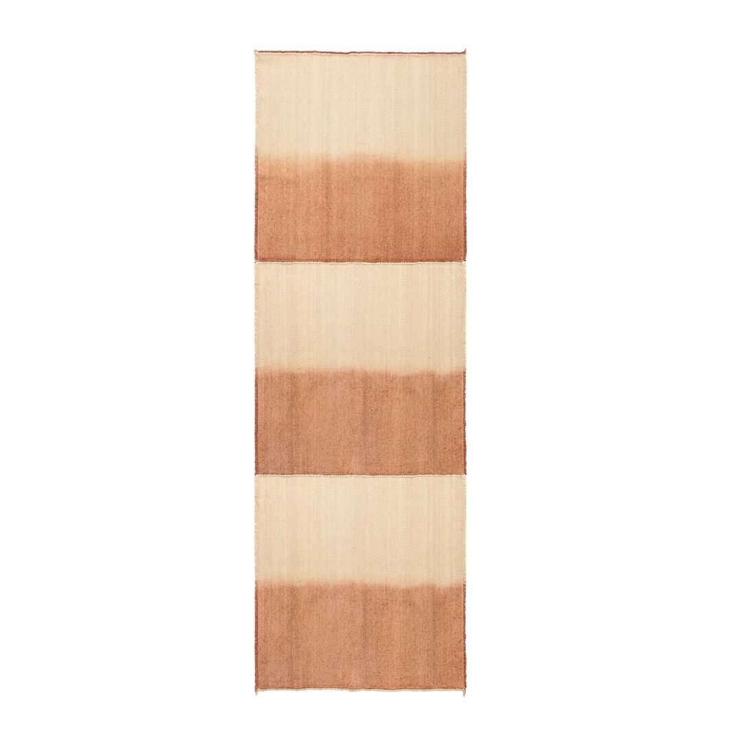 nanimarquina Runner Bands Matiz von Nanimarquina B: 80 cm / L: 240 cm , Rose