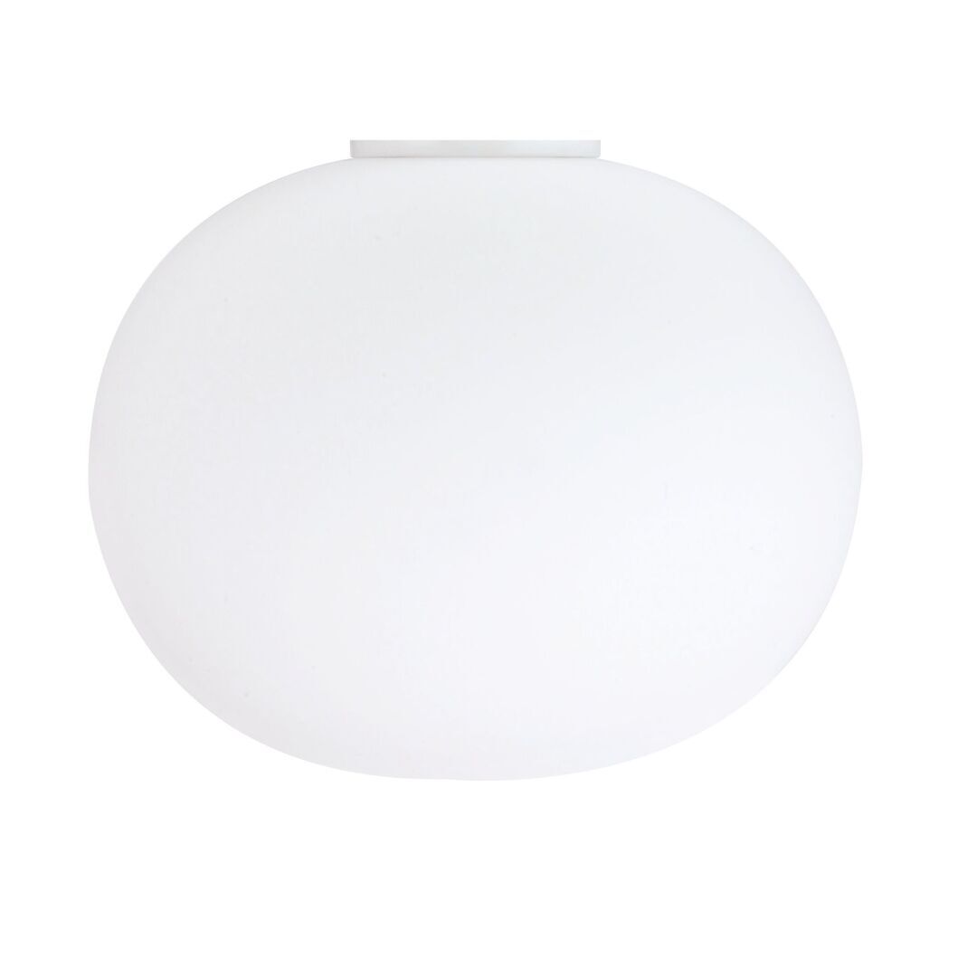 Flos Wandleuchte / Deckenleuchte für den Spiegel Mini Glo-Ball von Flos Weiss