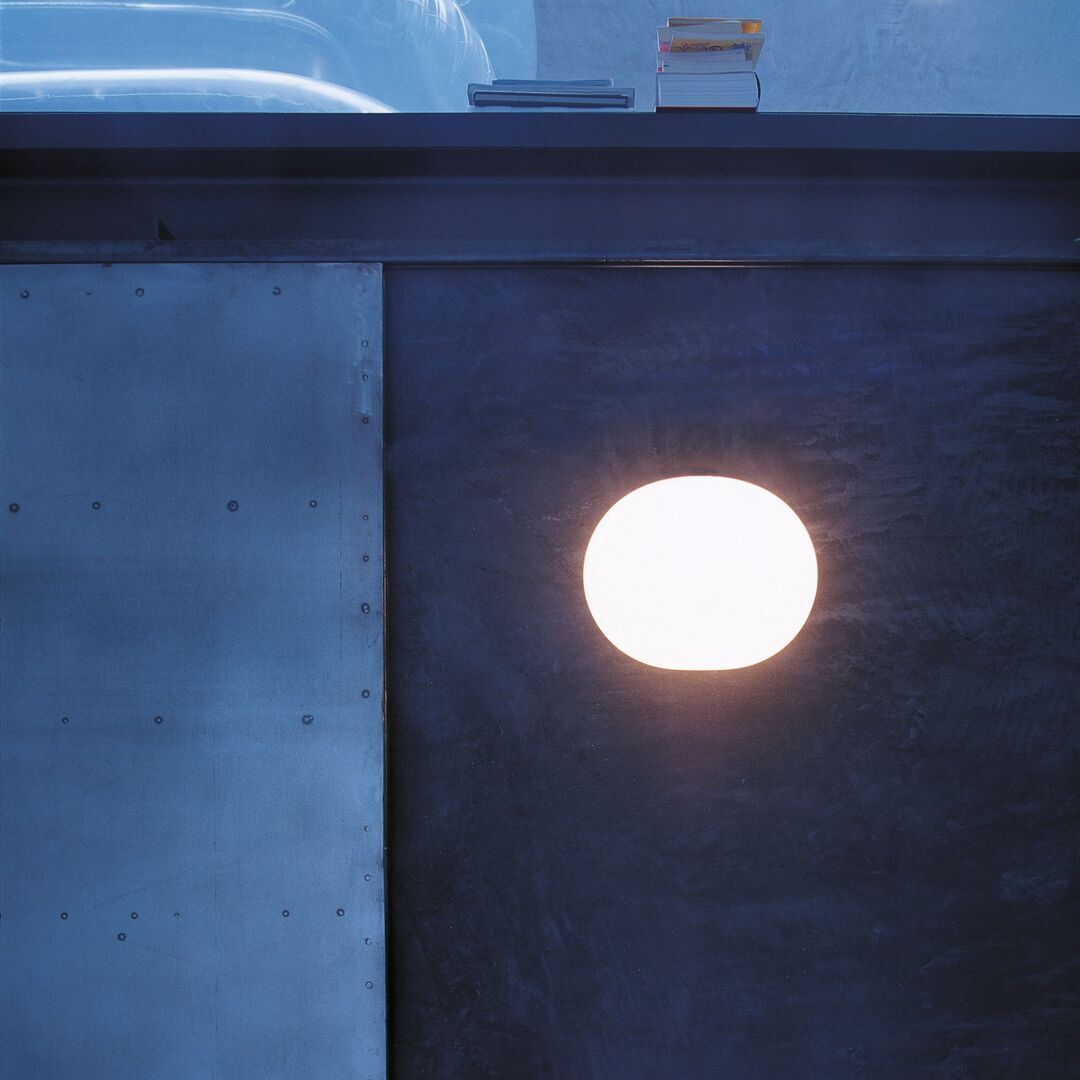 Flos Wandleuchte / Deckenleuchte für den Spiegel Mini Glo-Ball von Flos