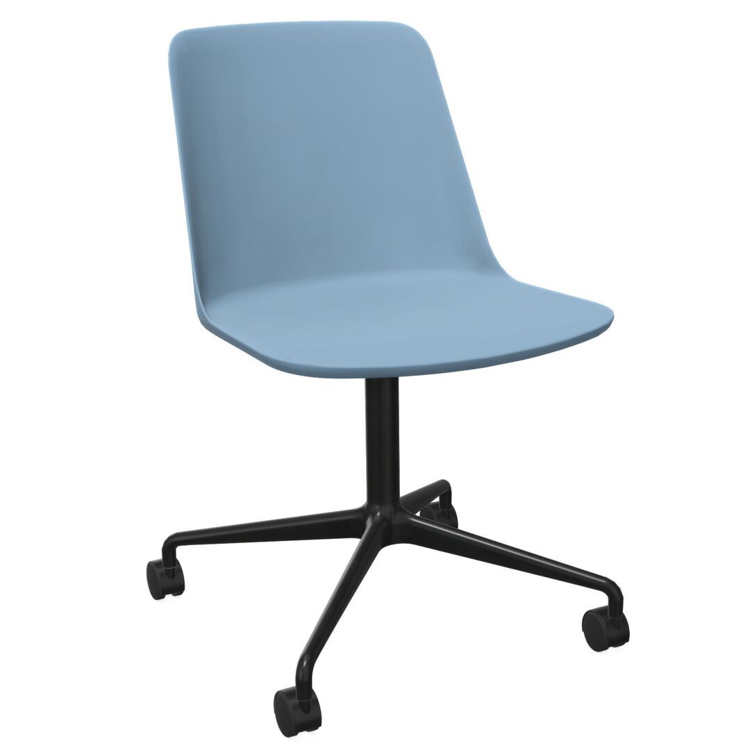 &Tradition Stuhl Rely HW21 von &Tradition Hellblau, Schwarz