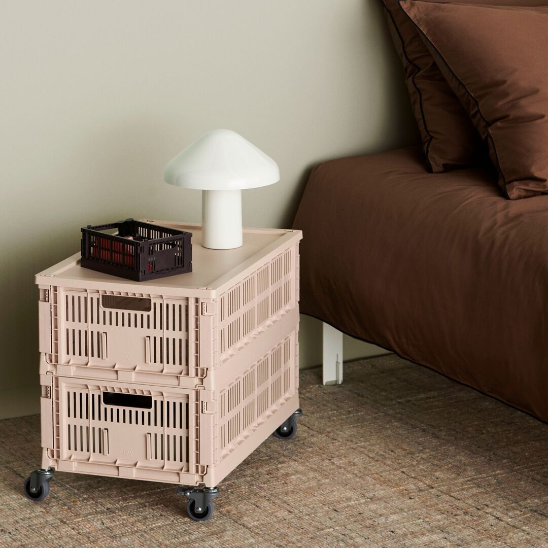Hay HAY Colour Crate L Goldgelb, B: 34.5 cm / L: 53 cm / H: 18.5 cm 