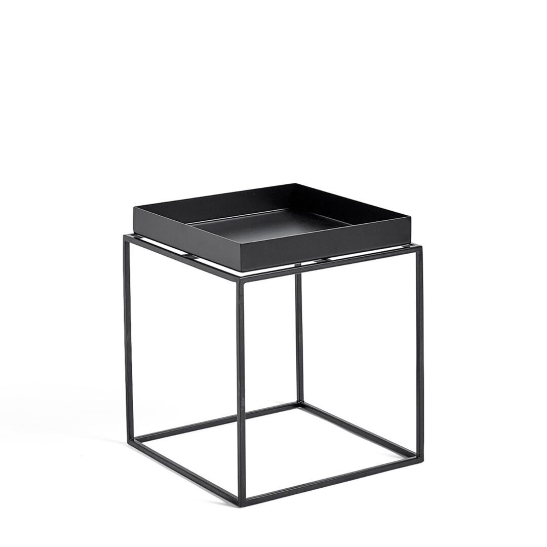 HAY Living Tray Table Schwarz , B: 30 cm / T: 30 cm / H: 34 cm 
